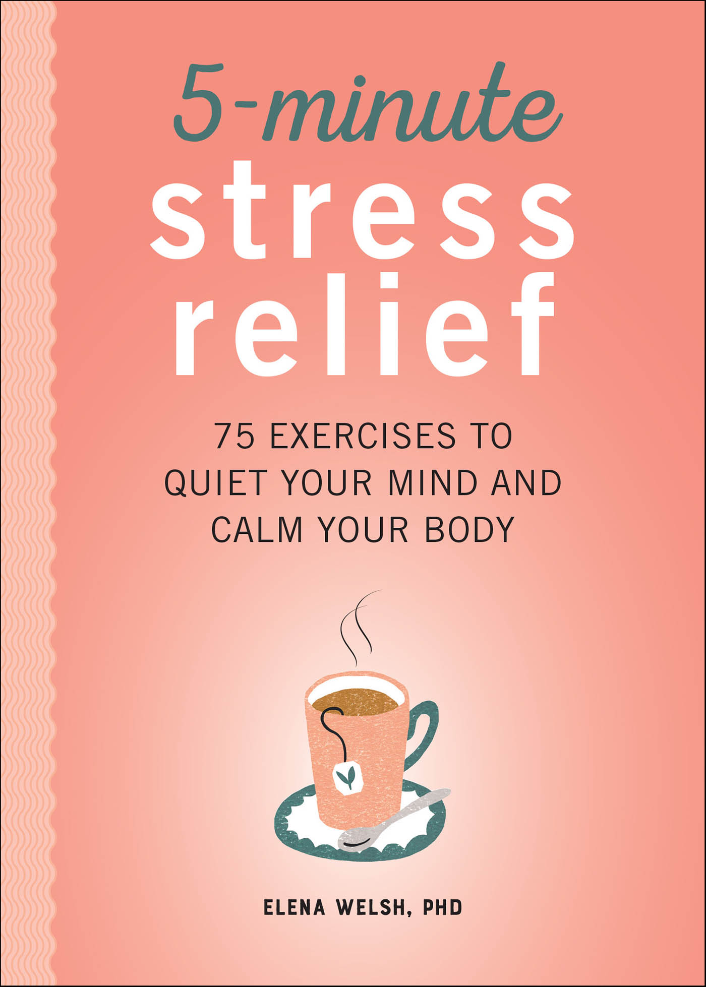 This image is the cover for the book 5-Minute Stress Relief