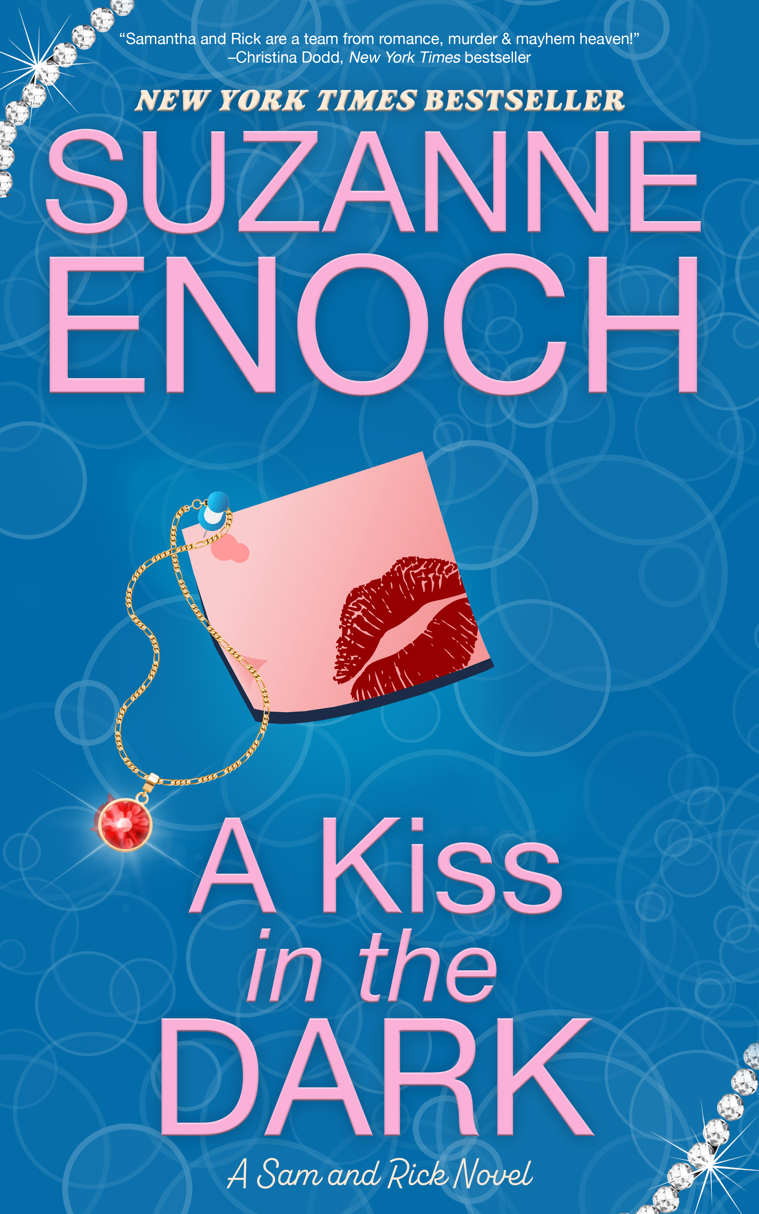 This image is the cover for the book A Kiss in the Dark, Samantha and Rick