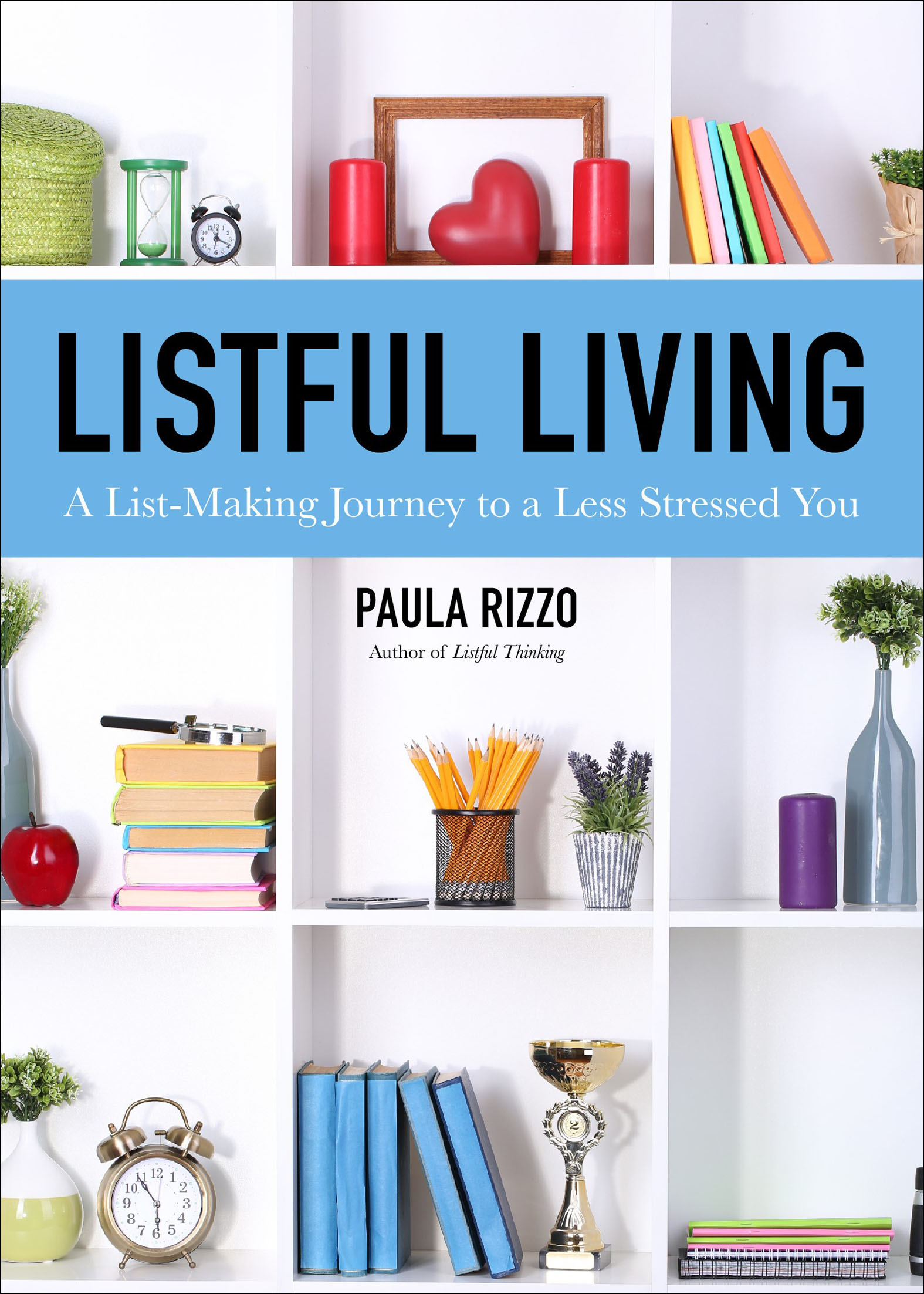 This image is the cover for the book Listful Living