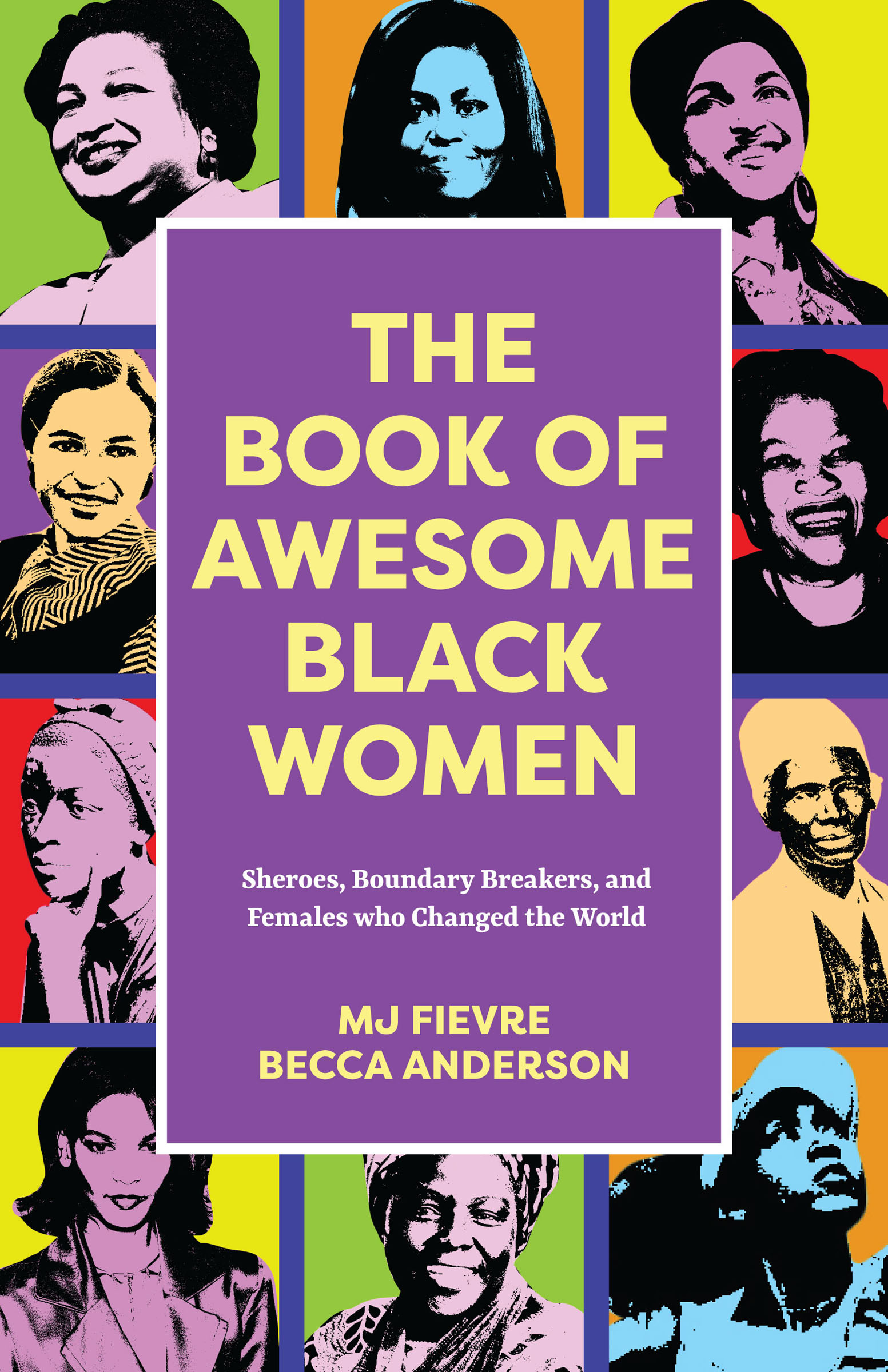 This image is the cover for the book Book of Awesome Black Women