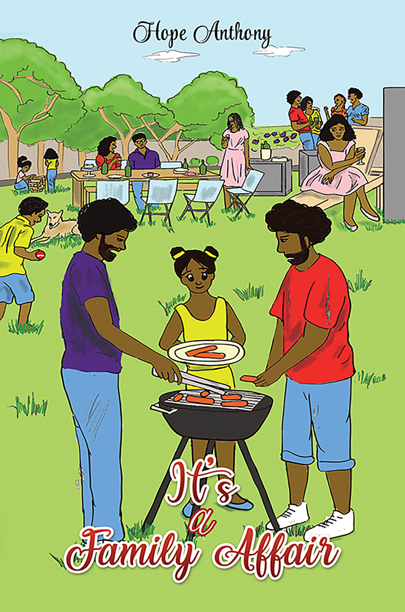 This image is the cover for the book It’s a Family Affair