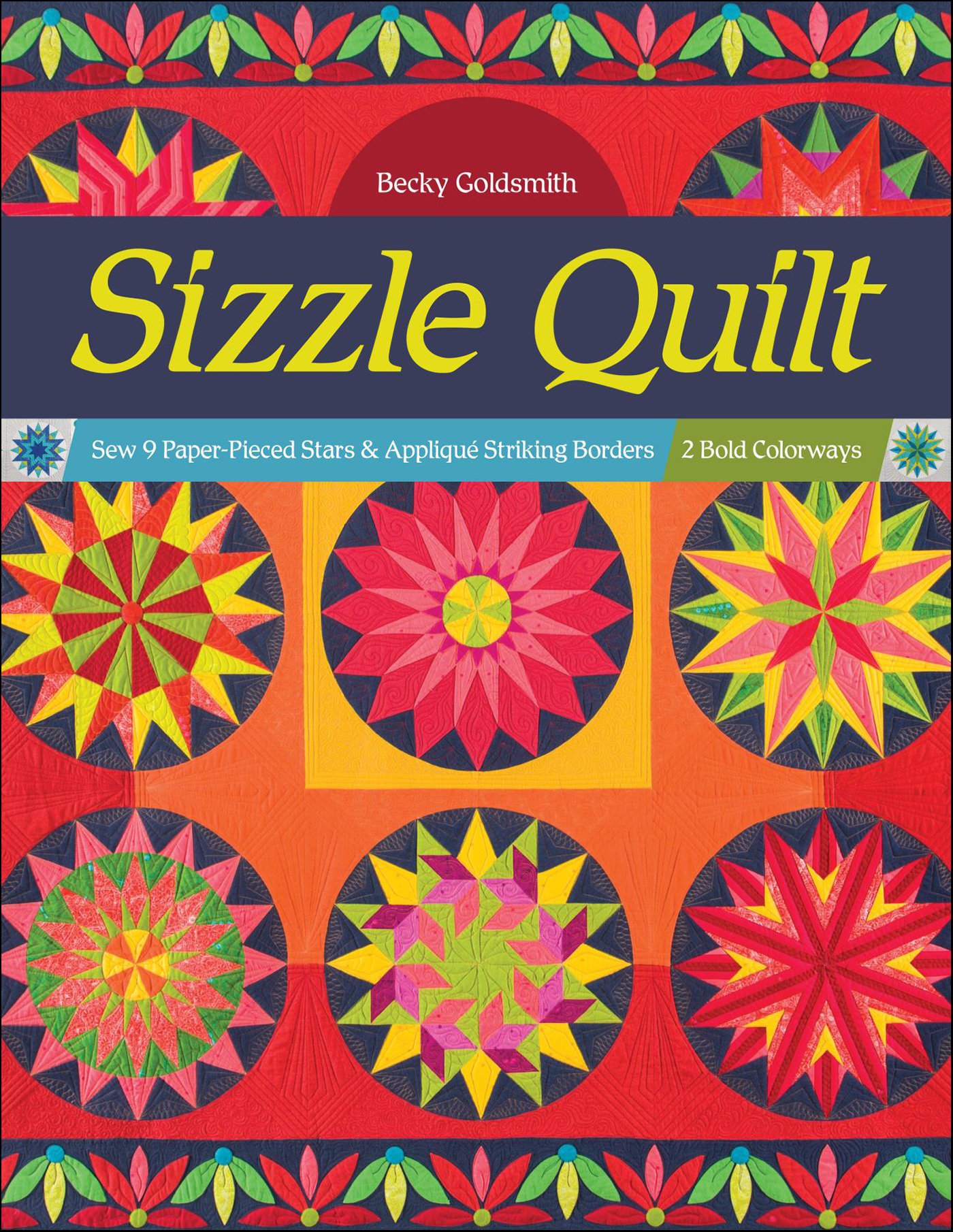 This image is the cover for the book Sizzle Quilt
