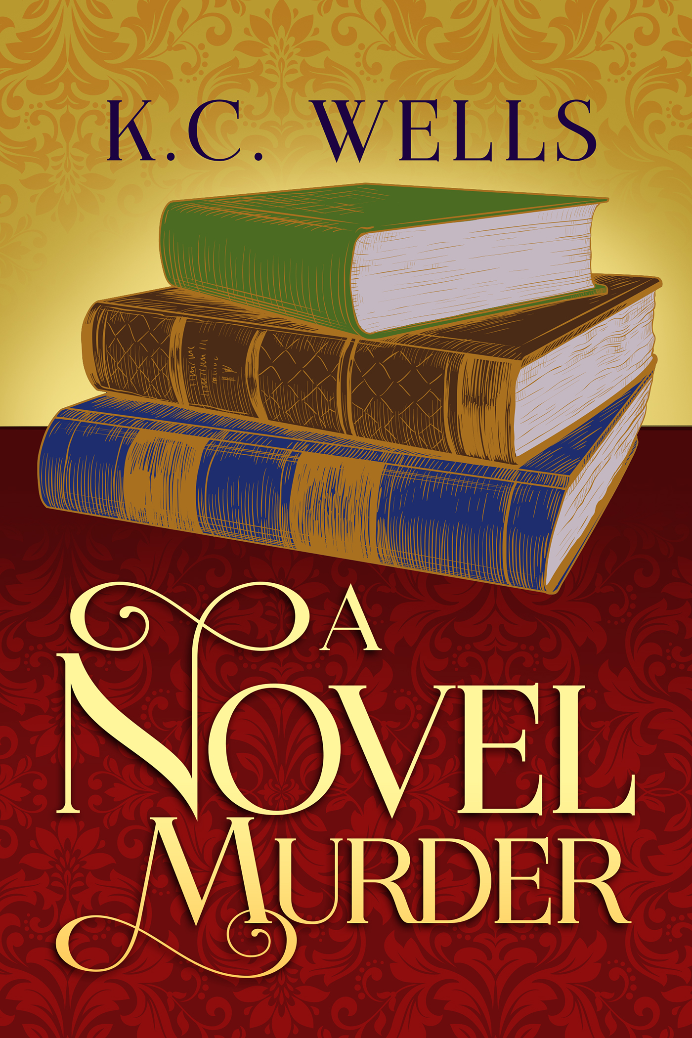 This image is the cover for the book Novel Murder, Merrychurch Mysteries