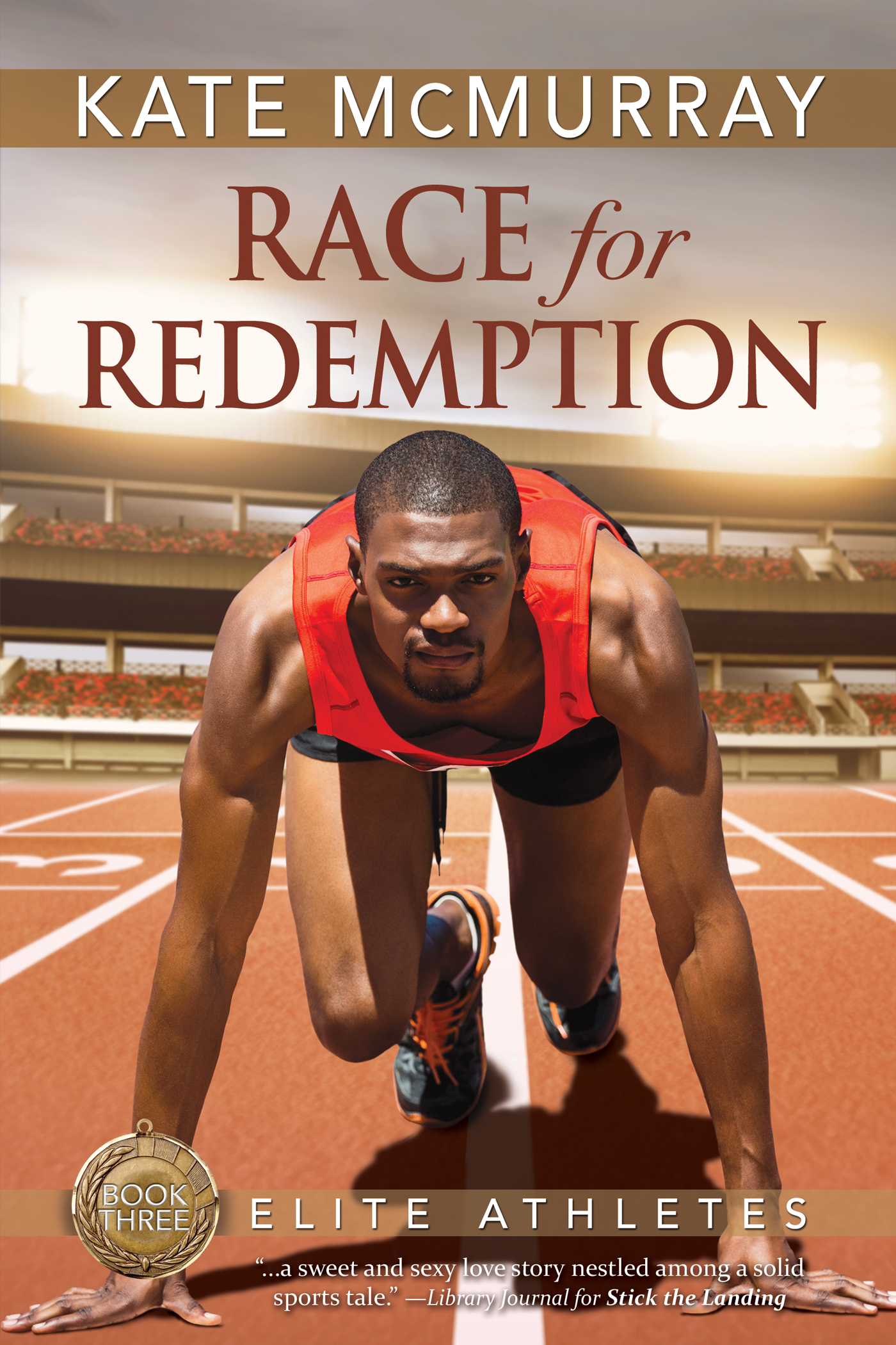 This image is the cover for the book Race for Redemption, Elite Athletes