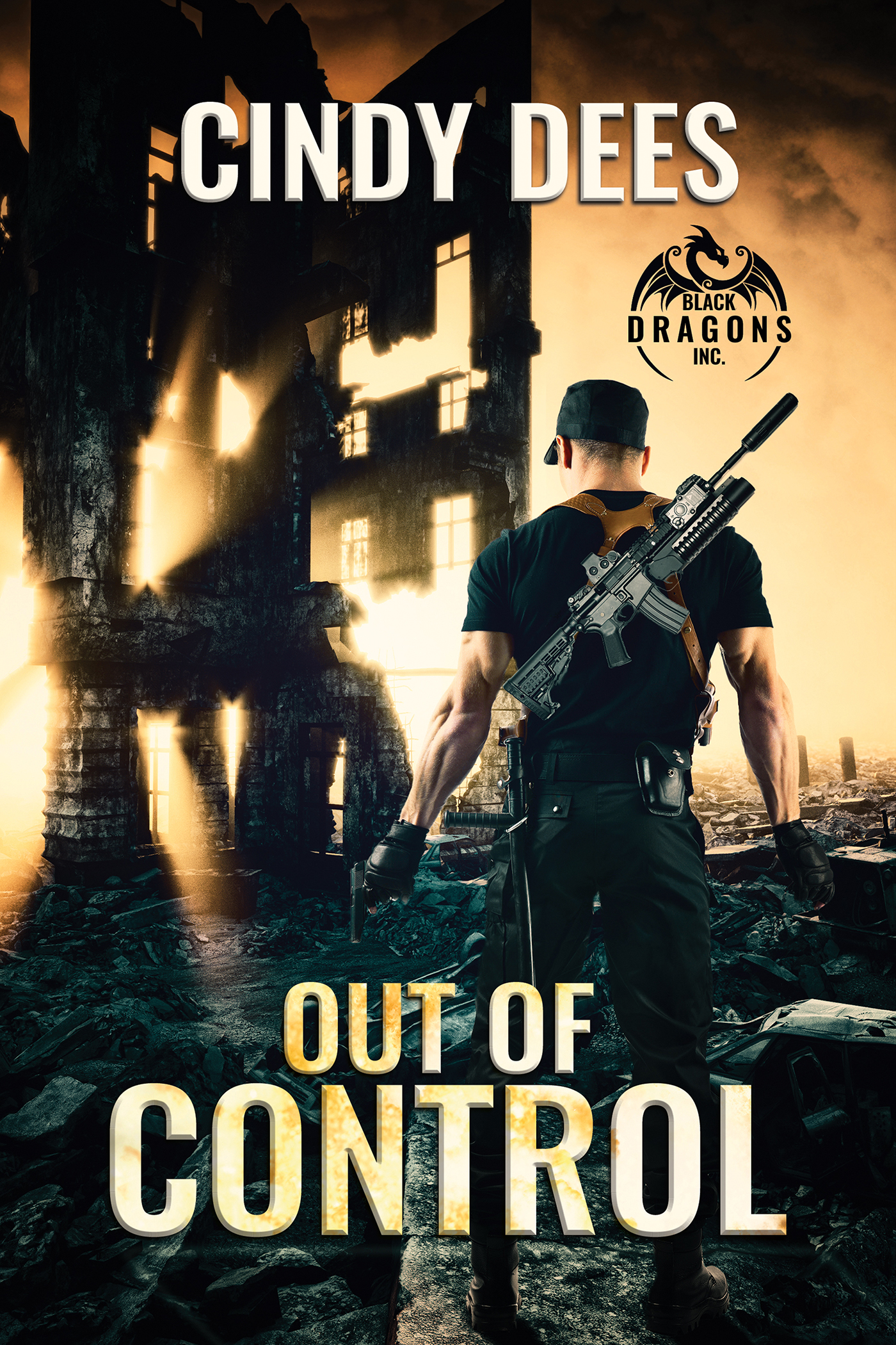 This image is the cover for the book Out of Control, Black Dragons Inc.