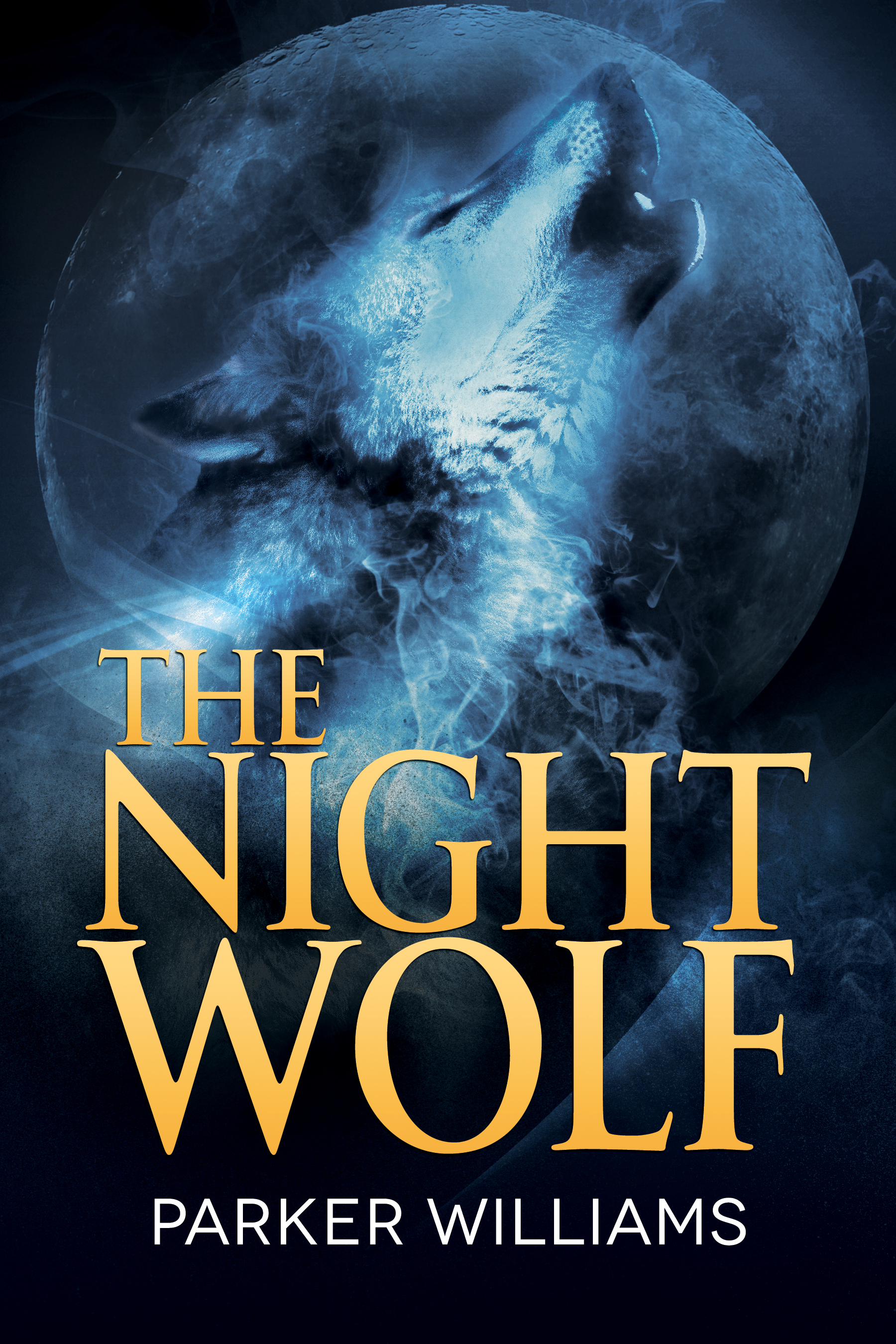 This image is the cover for the book The Night Wolf, The Wolves of Lydon