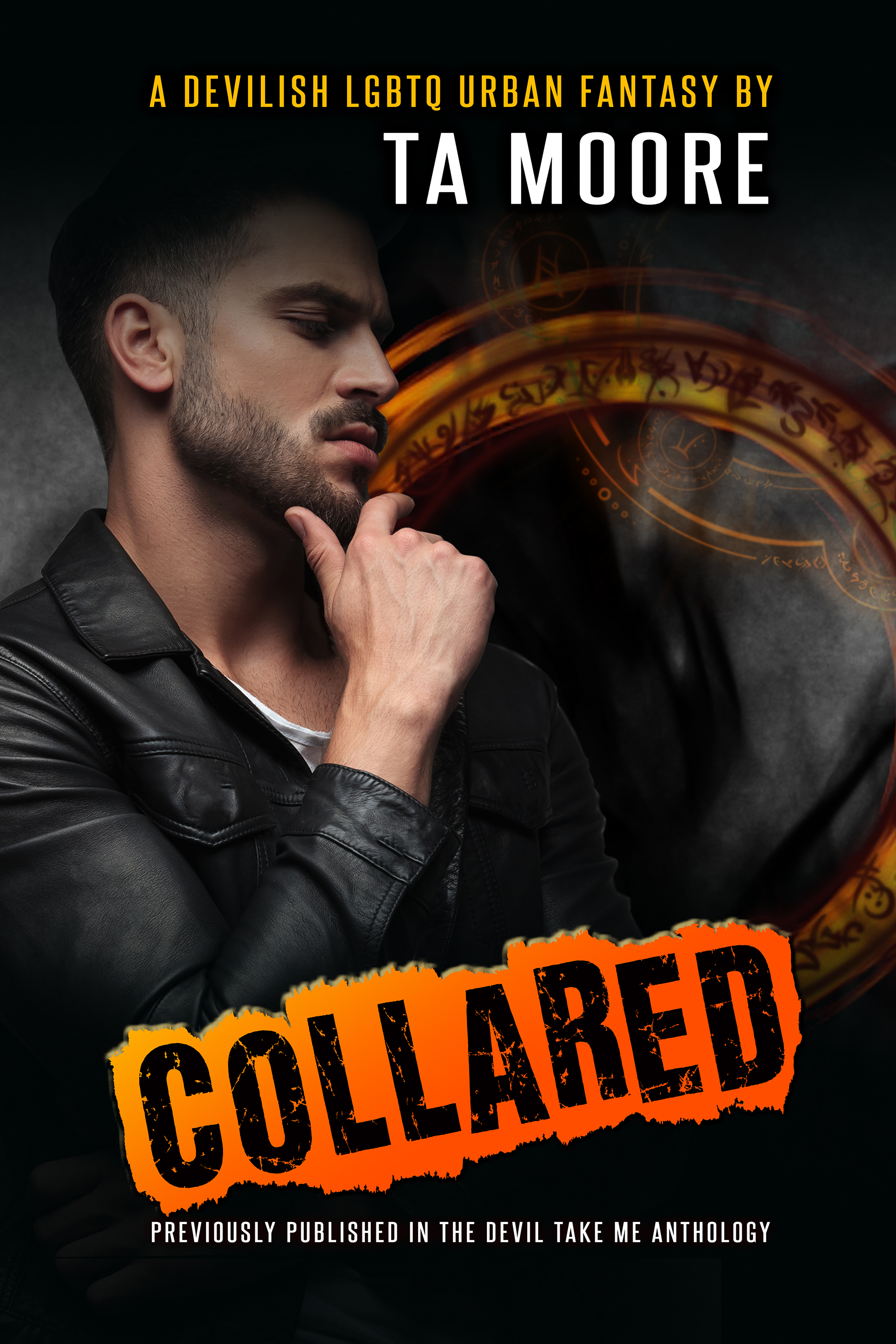 This image is the cover for the book Collared