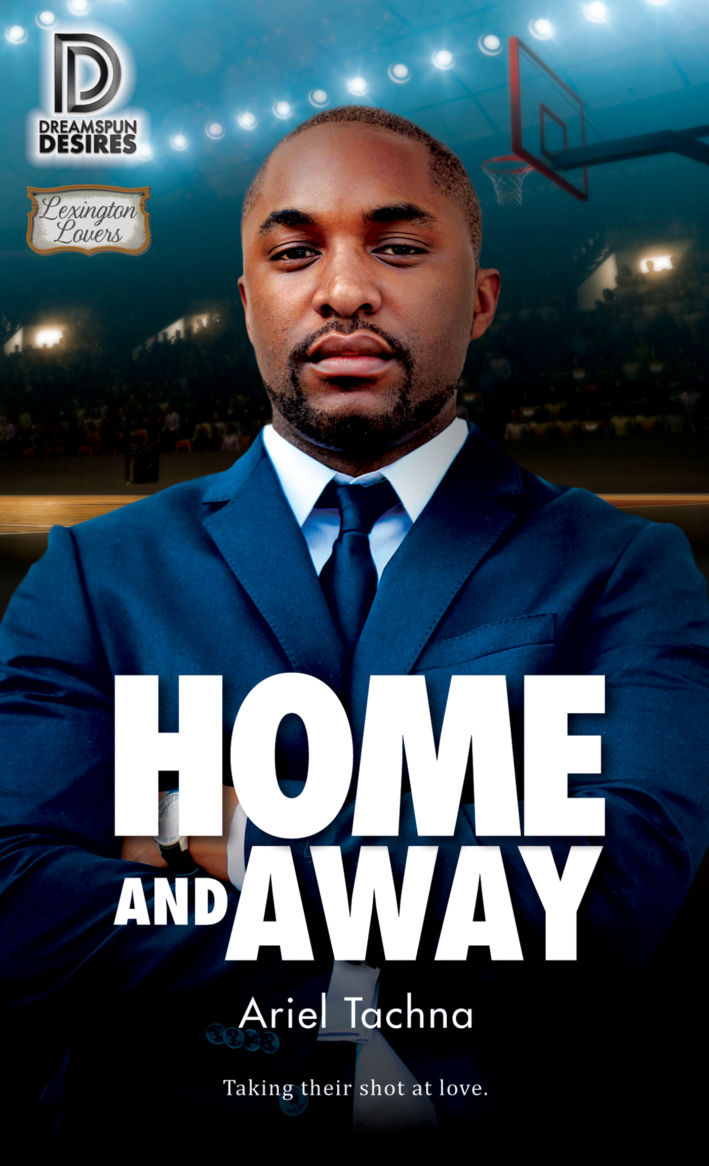 This image is the cover for the book Home and Away, Dreamspun Desires