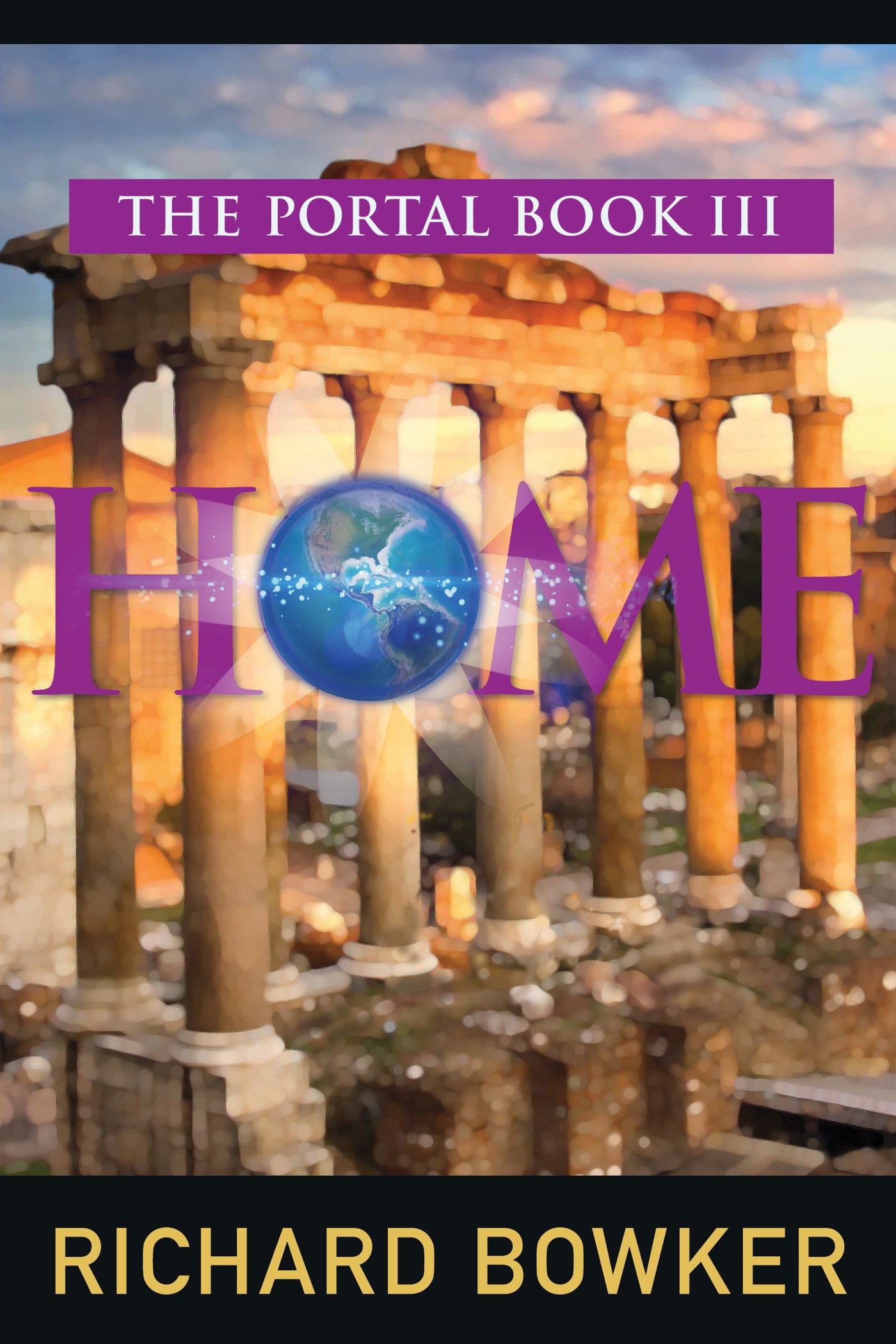This image is the cover for the book HOME (The Portal Series, Book 3), The Portal Series