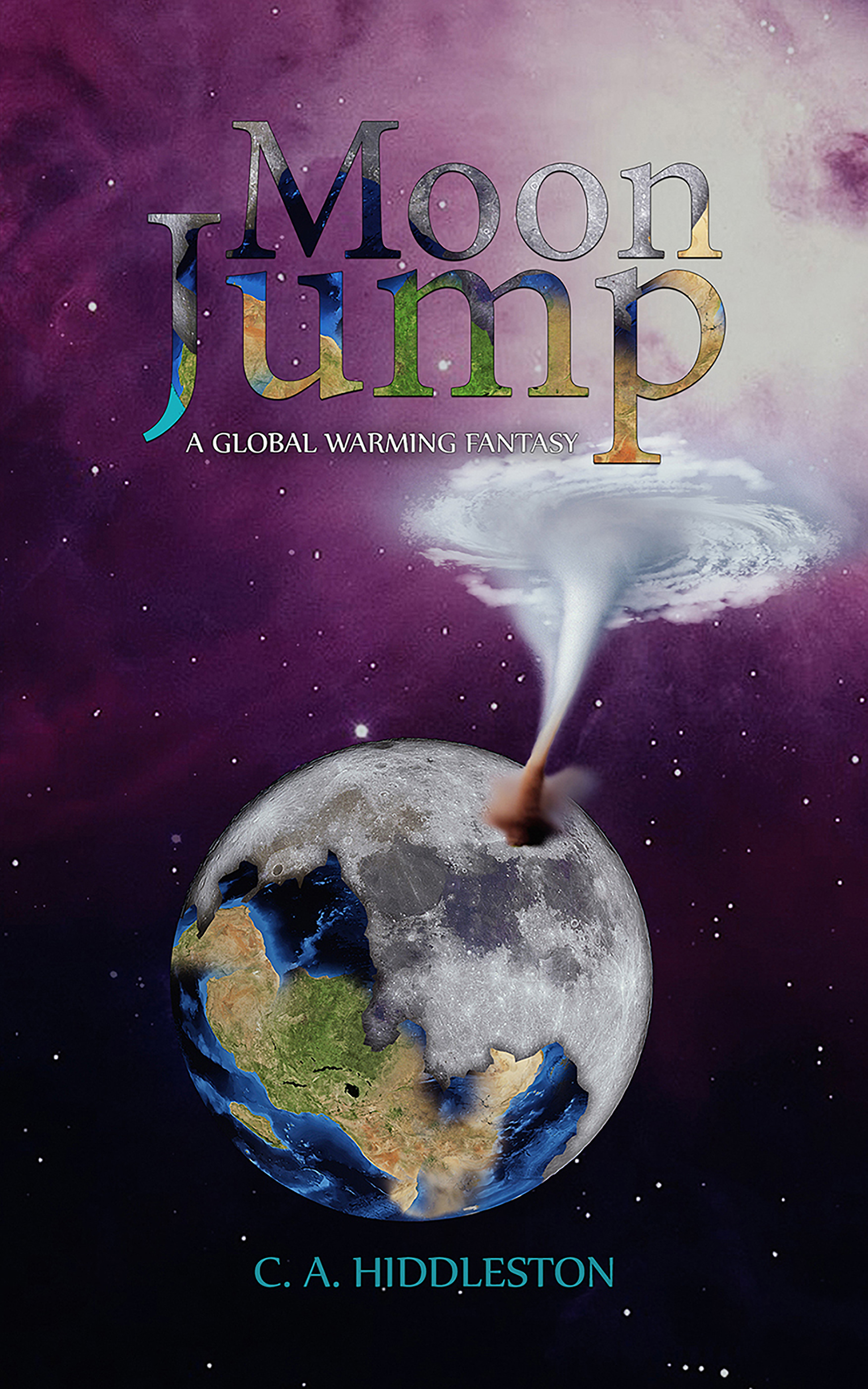 This image is the cover for the book Moon Jump