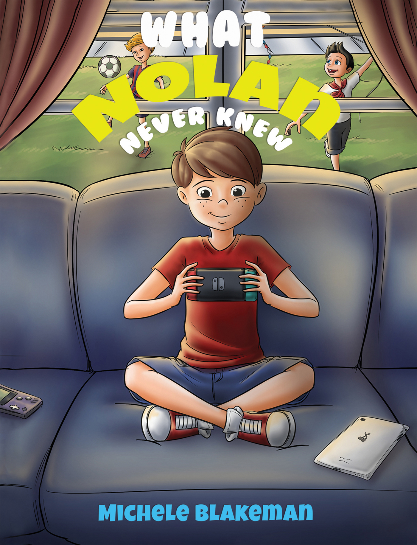 This image is the cover for the book What Nolan Never Knew