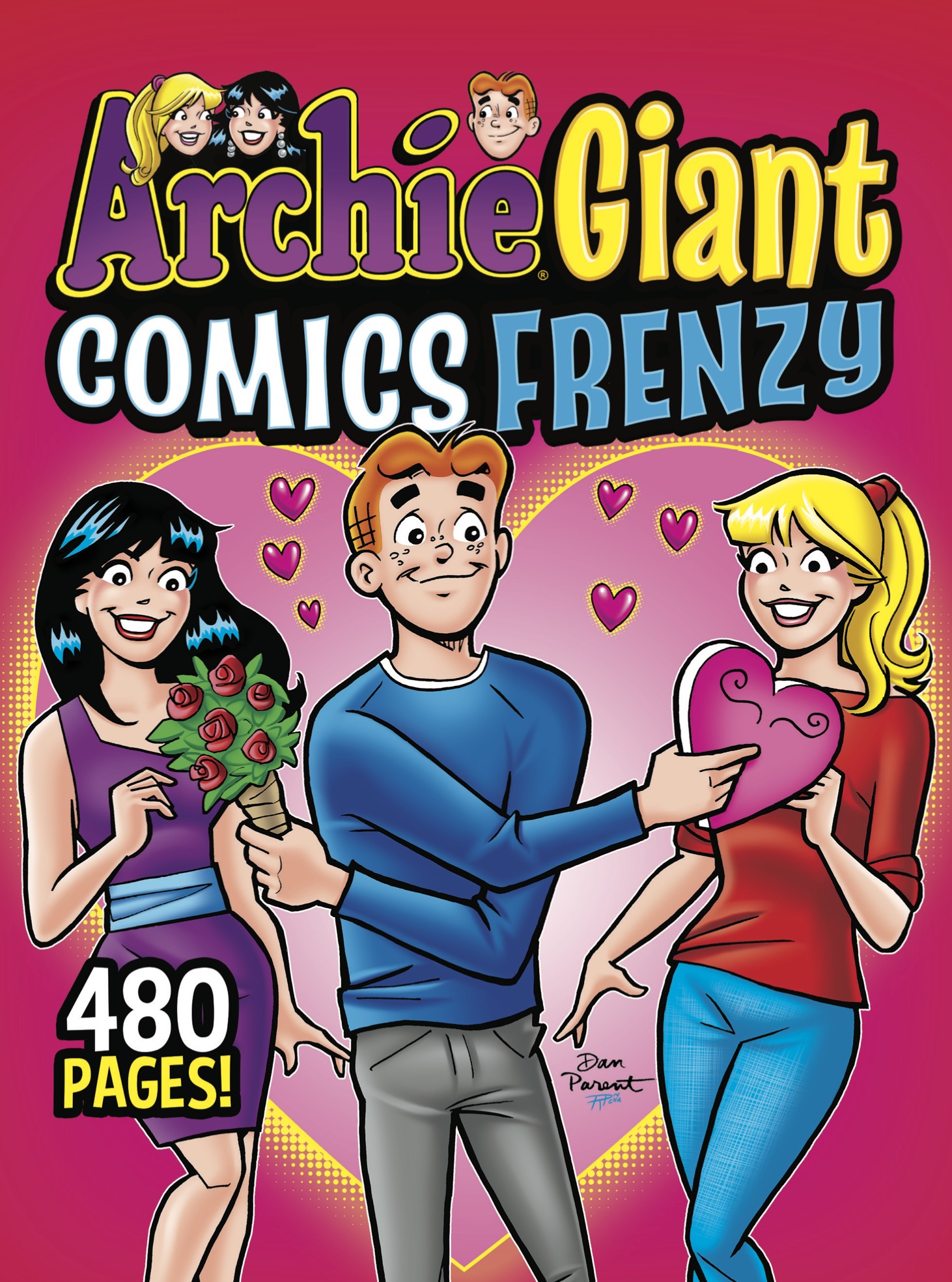 This image is the cover for the book Archie Giant Comics Frenzy, Archie Giant Comics