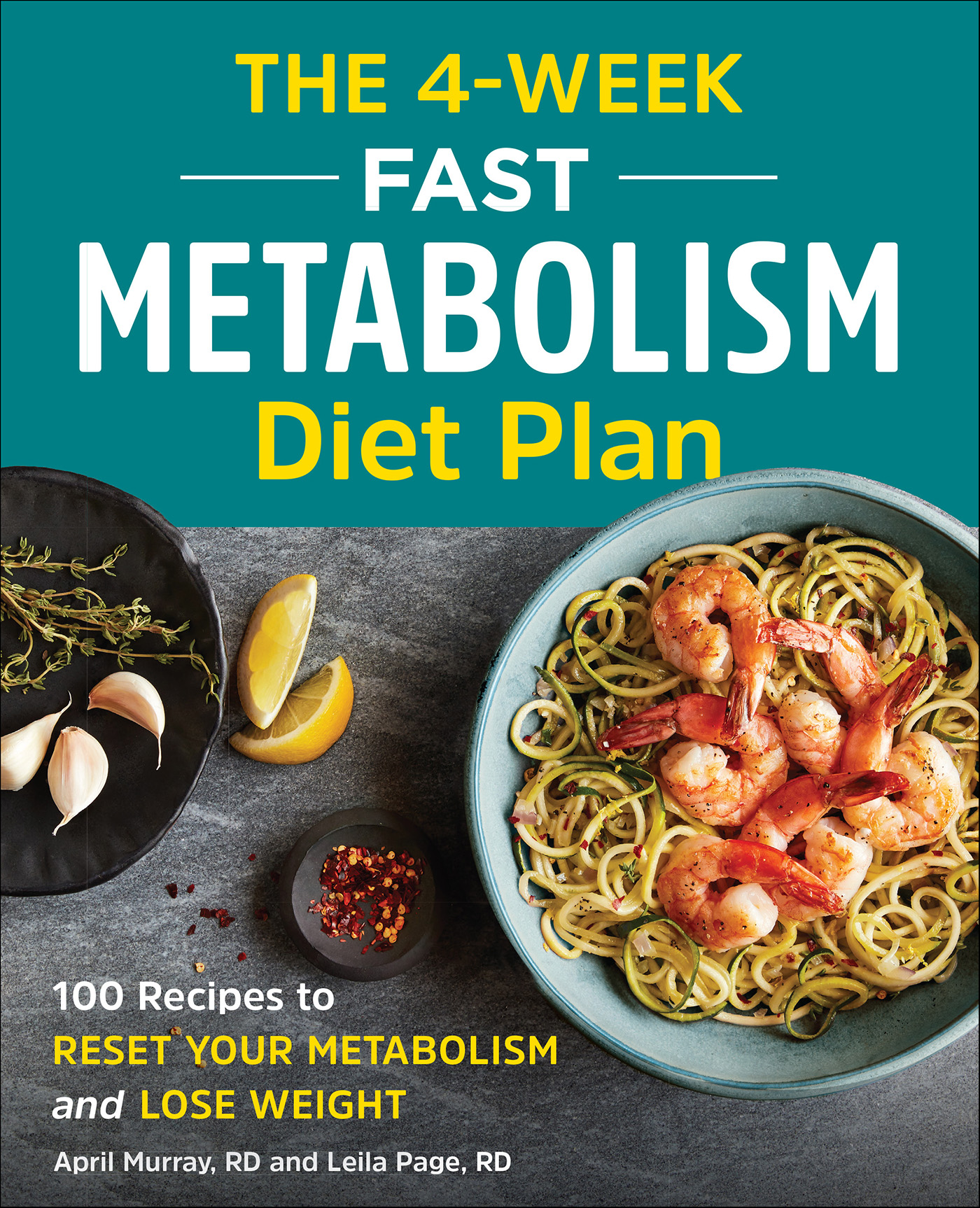 This image is the cover for the book 4-Week Fast Metabolism Diet Plan