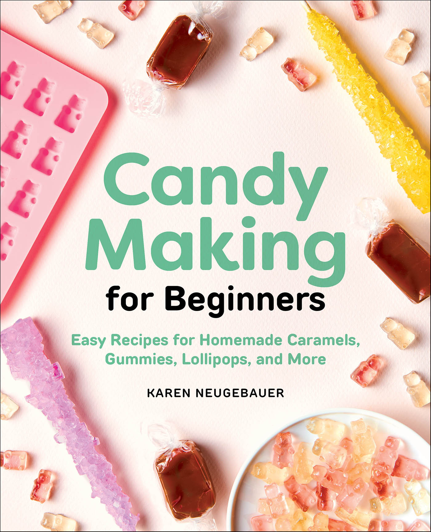 This image is the cover for the book Candy Making for Beginners