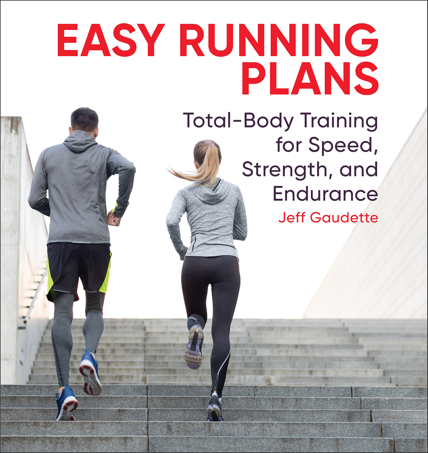 This image is the cover for the book Easy Running Plans