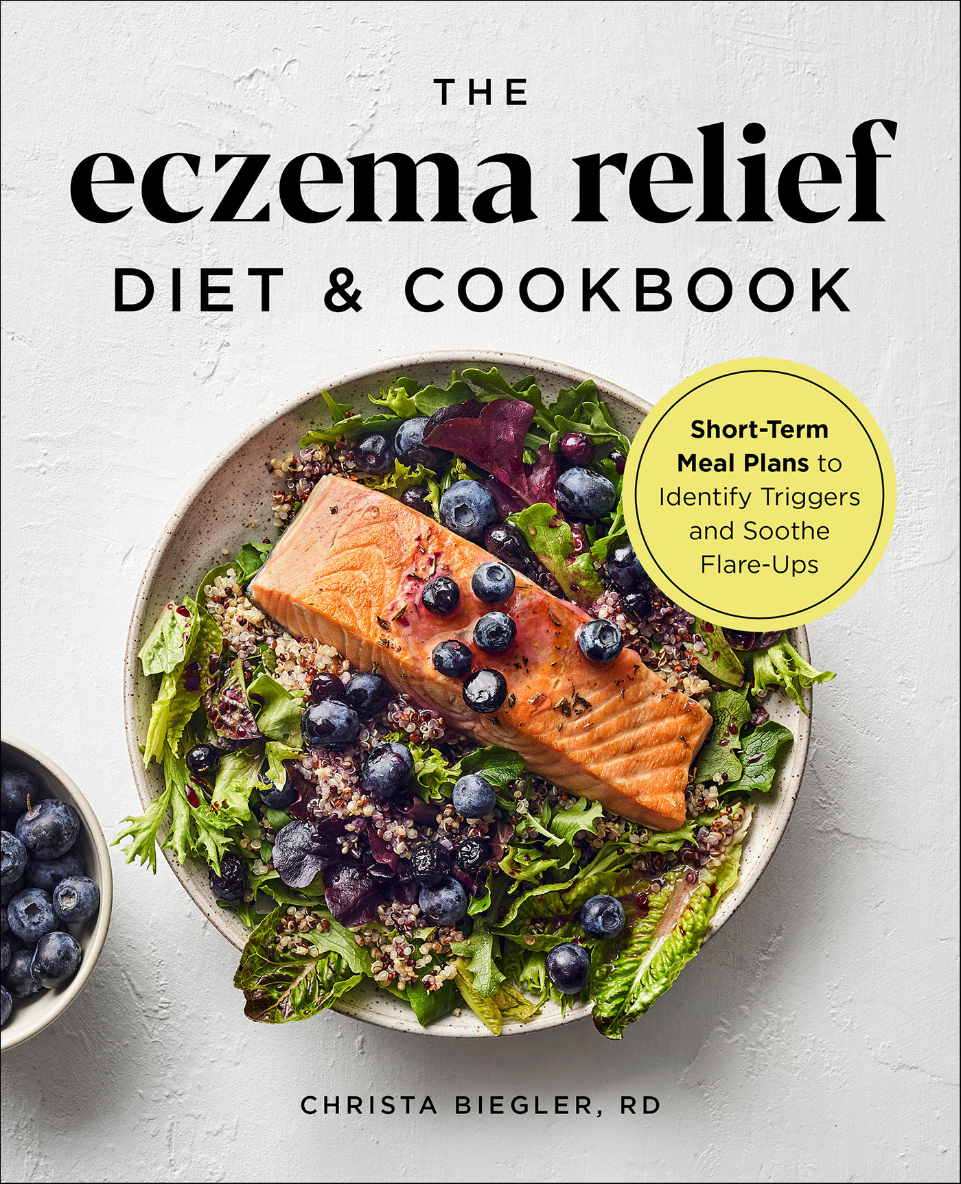 This image is the cover for the book Eczema Relief Diet & Cookbook