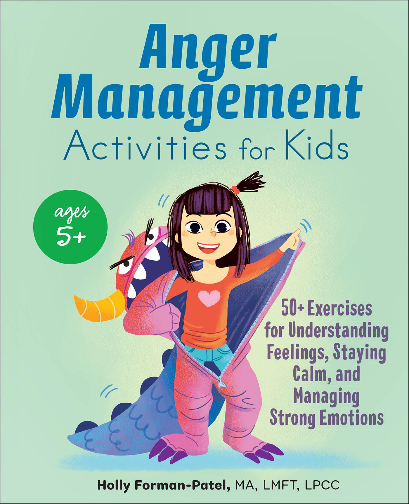 This image is the cover for the book Anger Management Activities for Kids