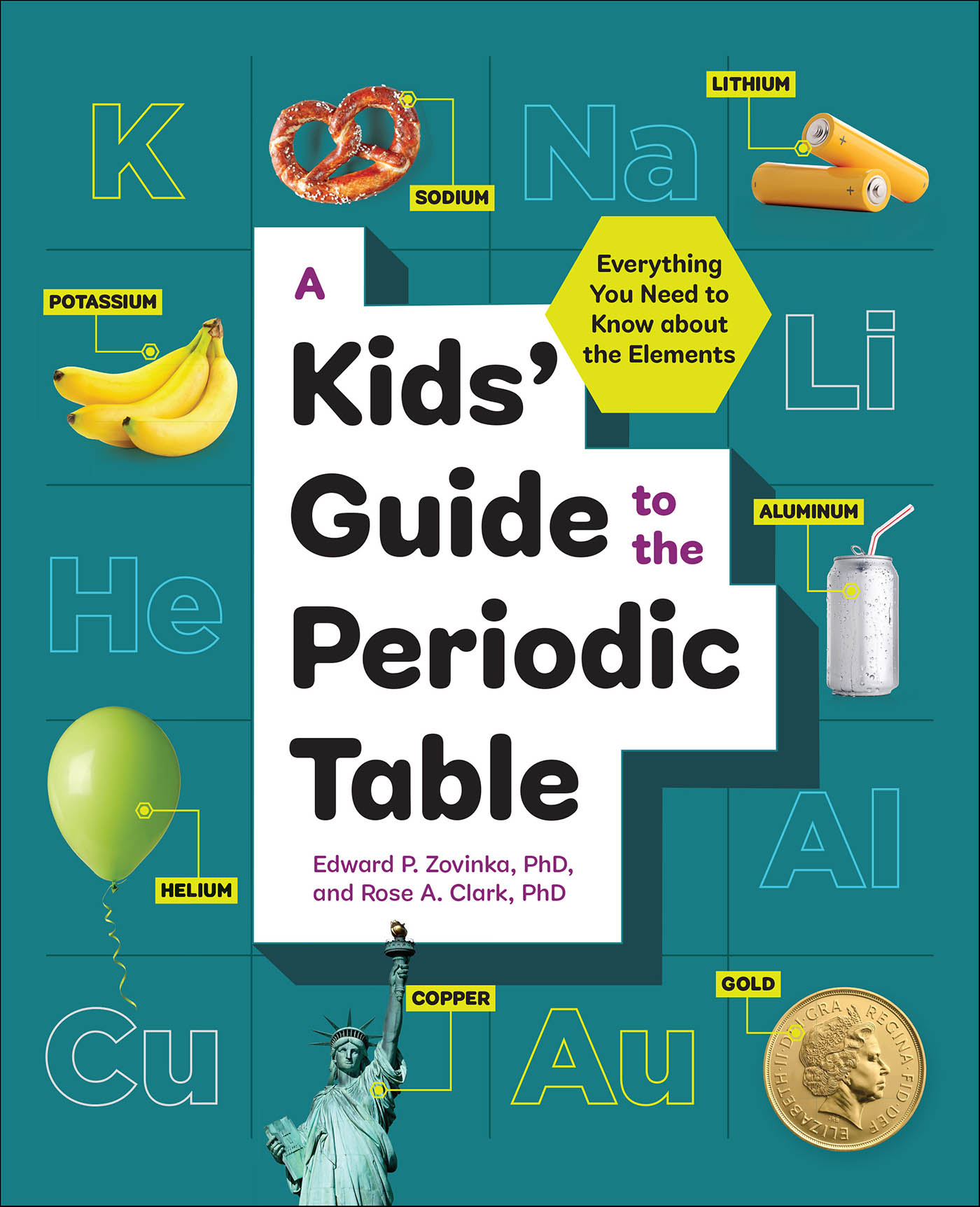 This image is the cover for the book Kids' Guide to the Periodic Table