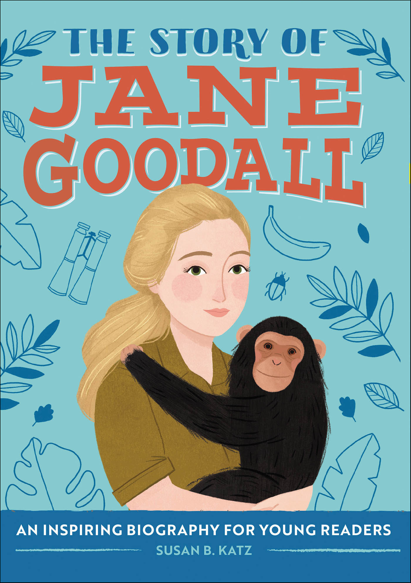 This image is the cover for the book Story of Jane Goodall