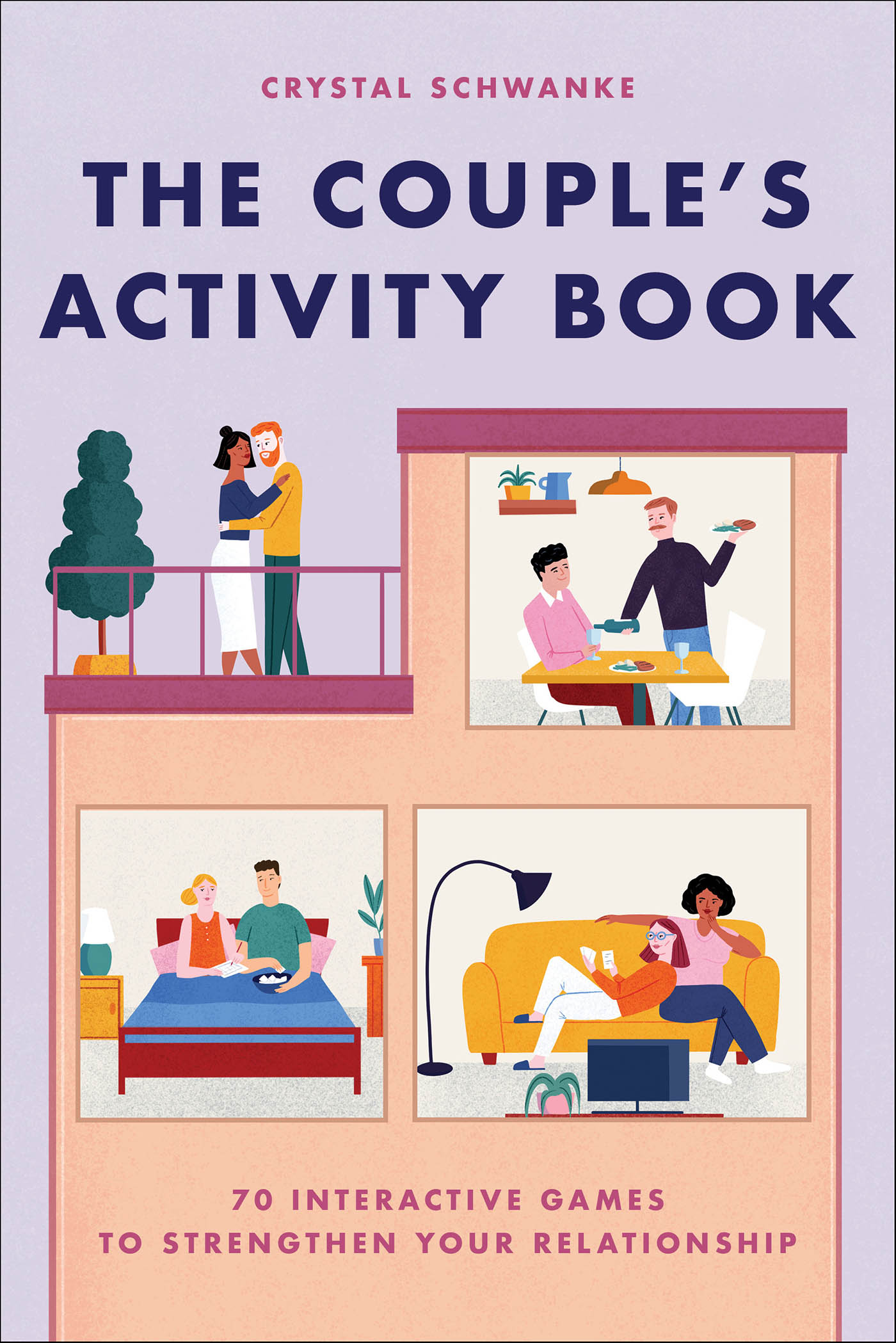 This image is the cover for the book Couple's Activity Book