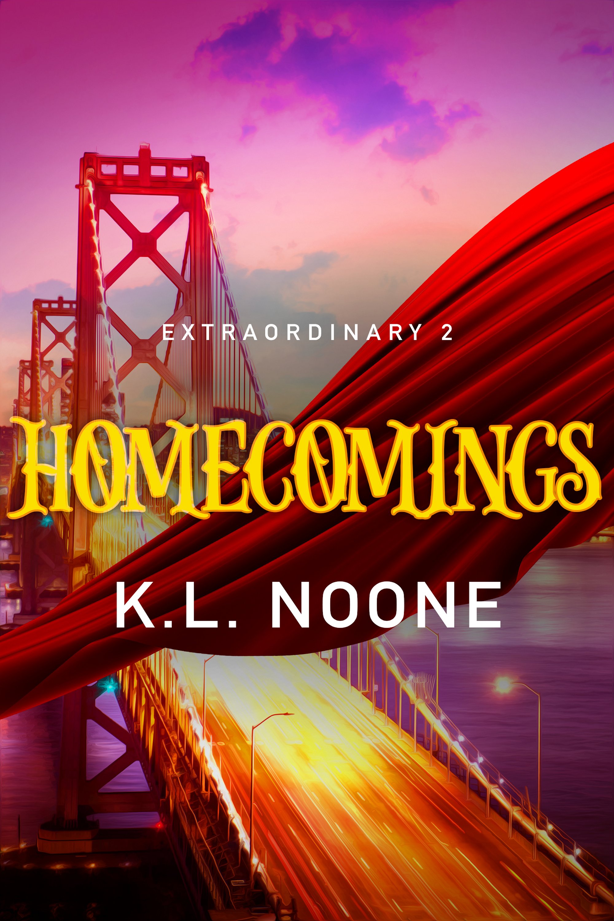 This image is the cover for the book Extraordinary Book 2: Homecomings, Extraordinary