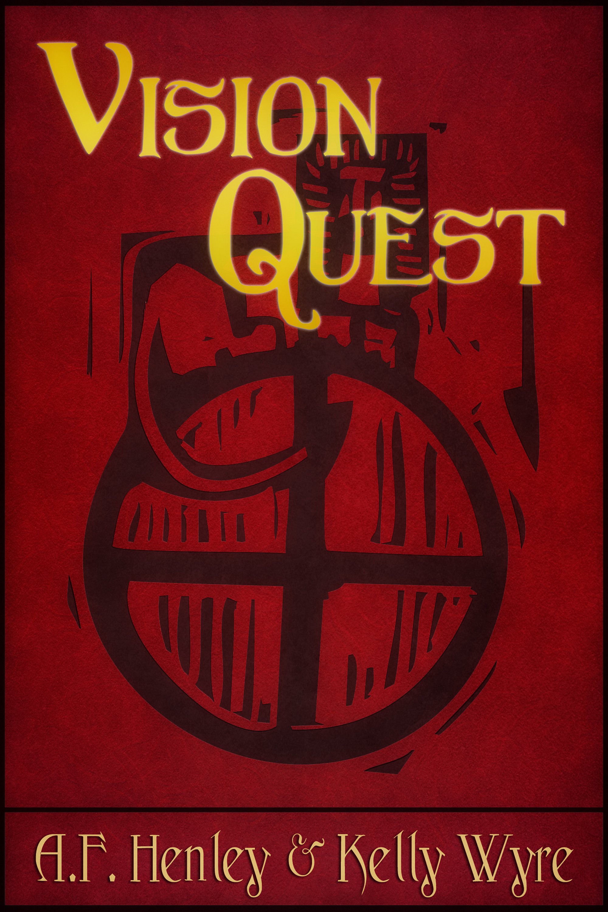 This image is the cover for the book Vision Quest