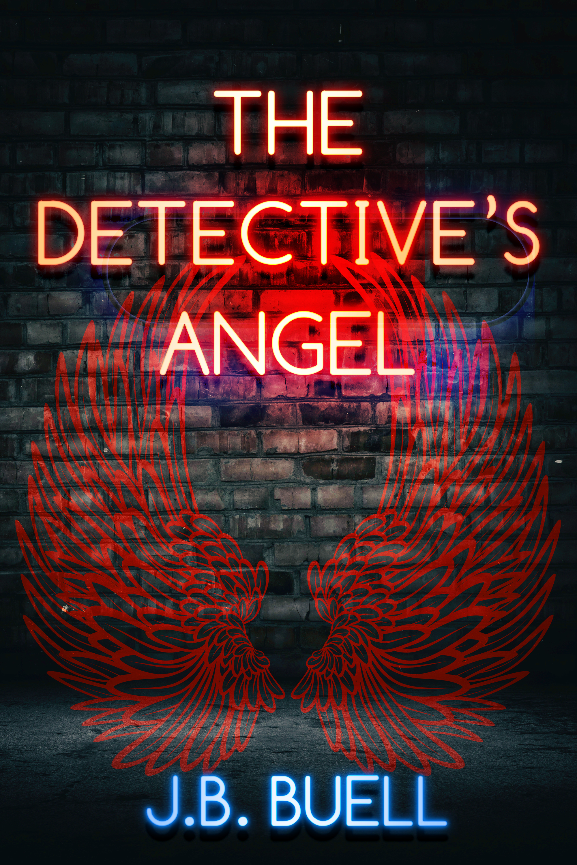 This image is the cover for the book The Detective's Angel
