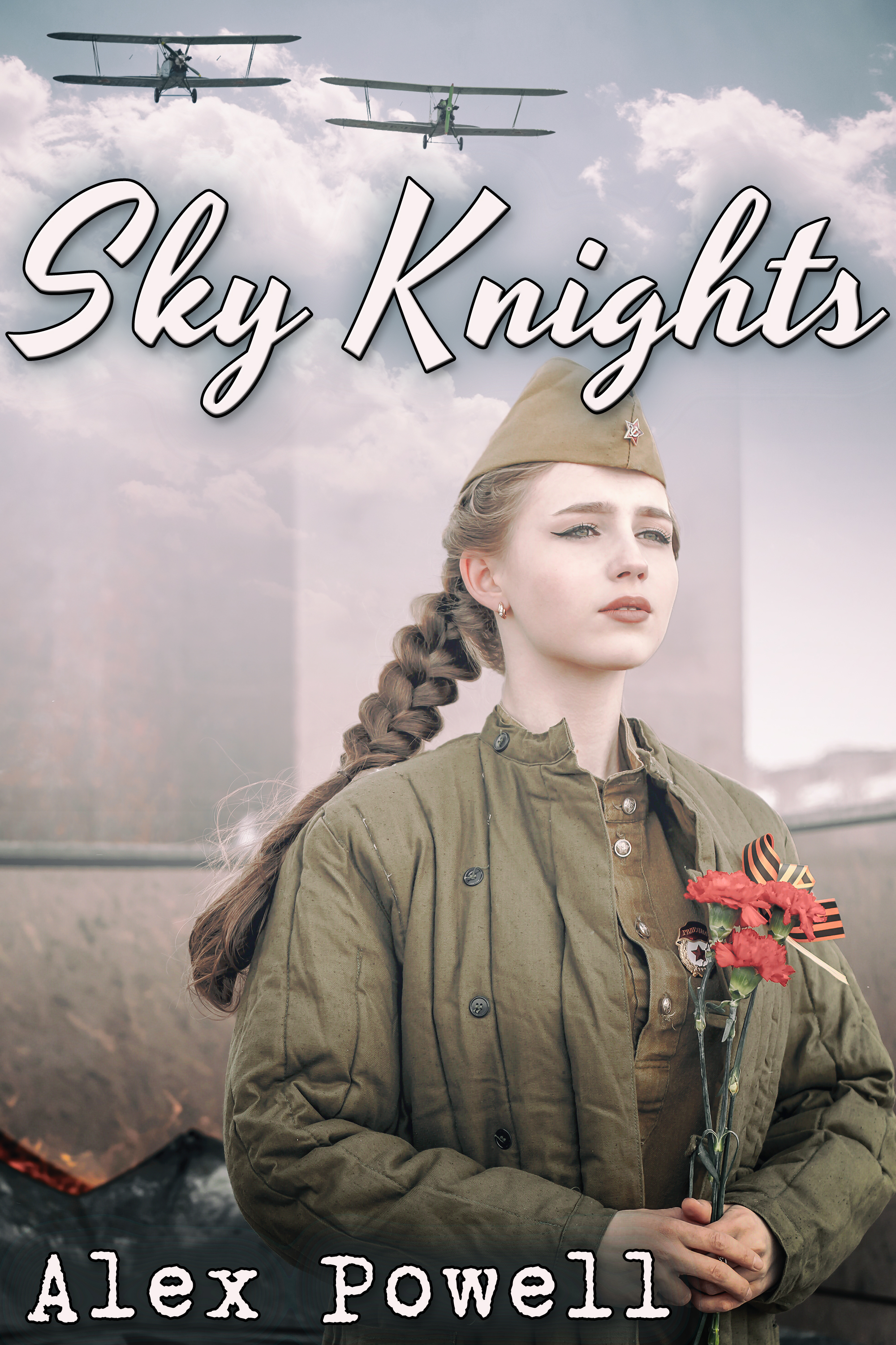 This image is the cover for the book Sky Knights
