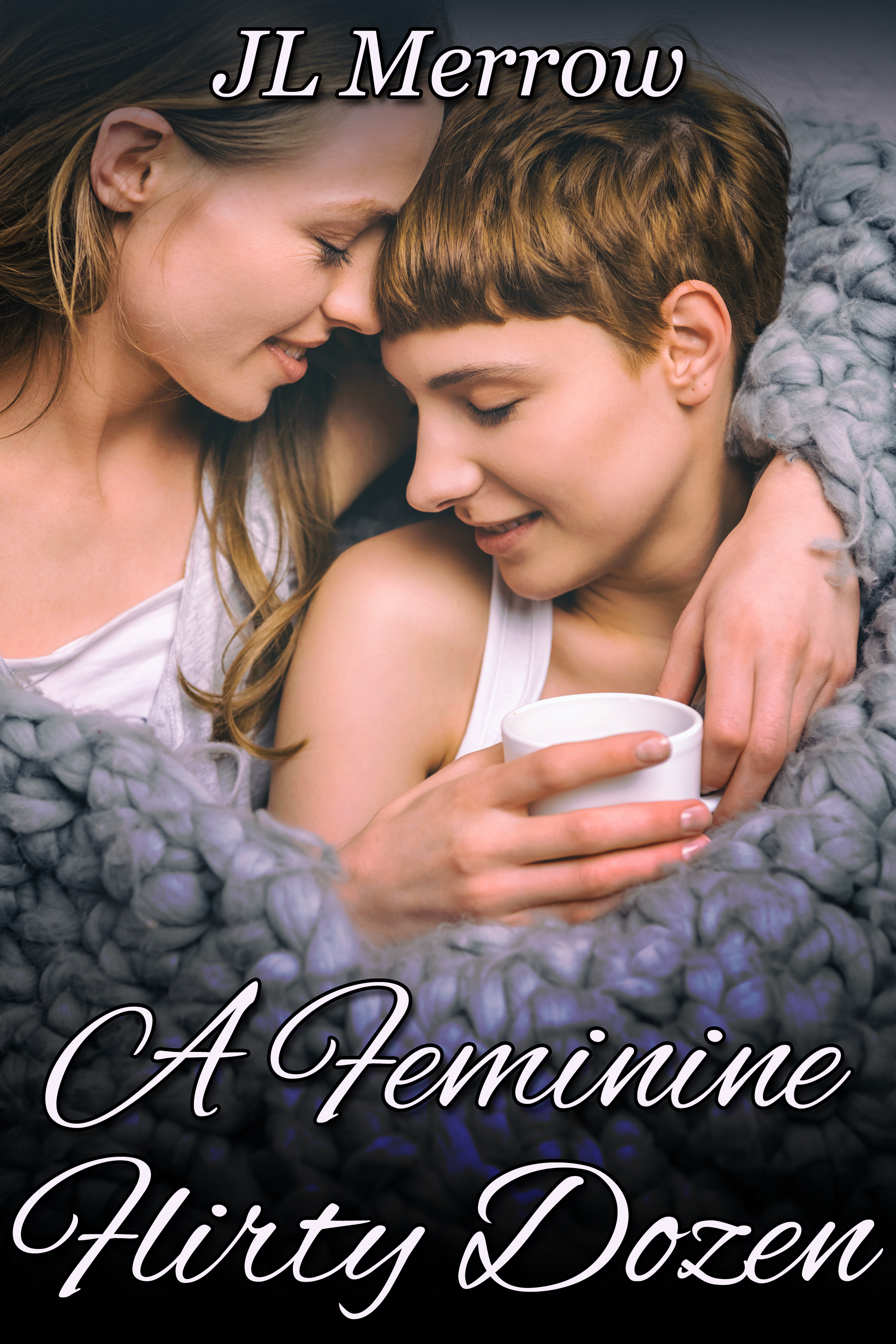 This image is the cover for the book A Feminine Flirty Dozen
