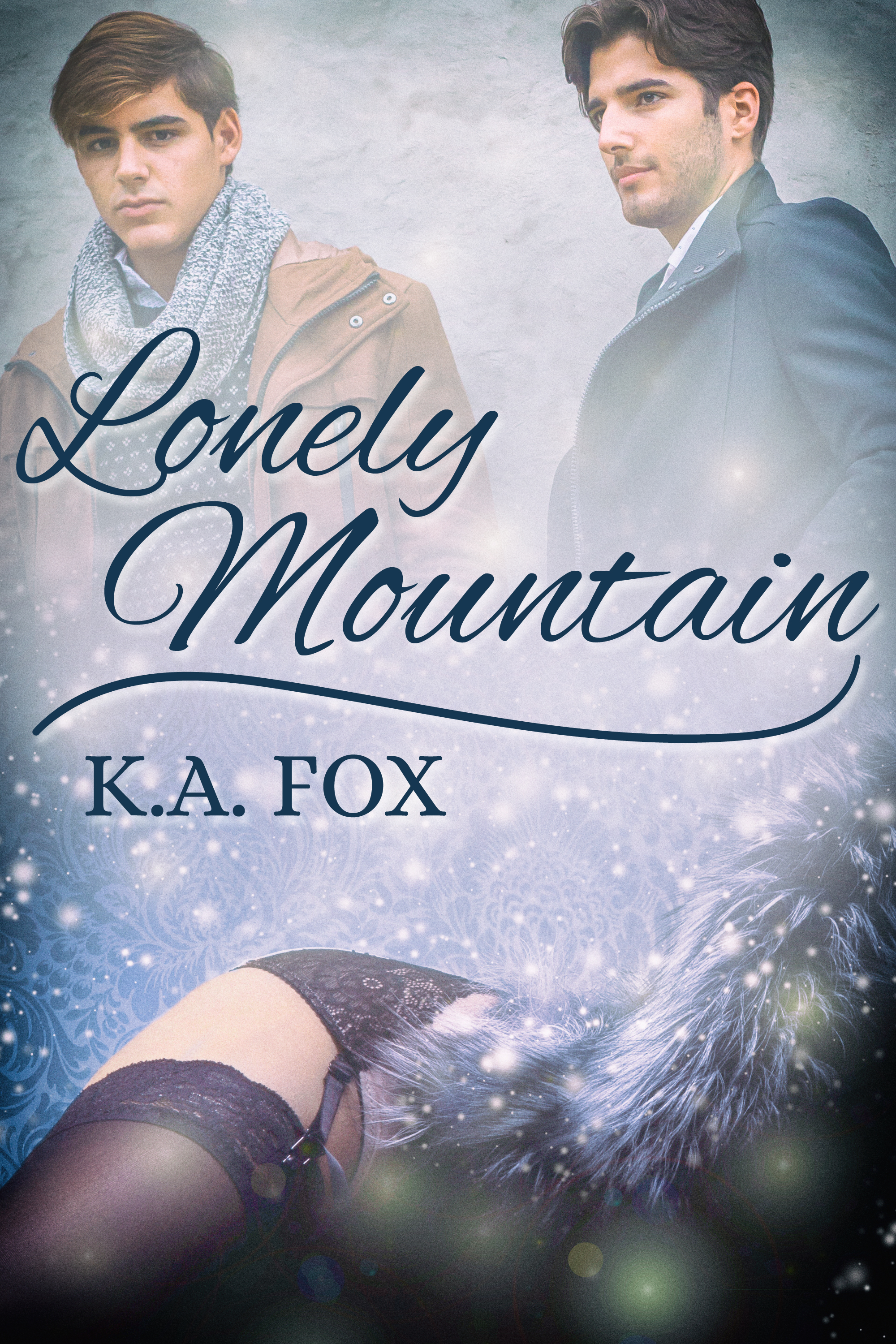 This image is the cover for the book Lonely Mountain