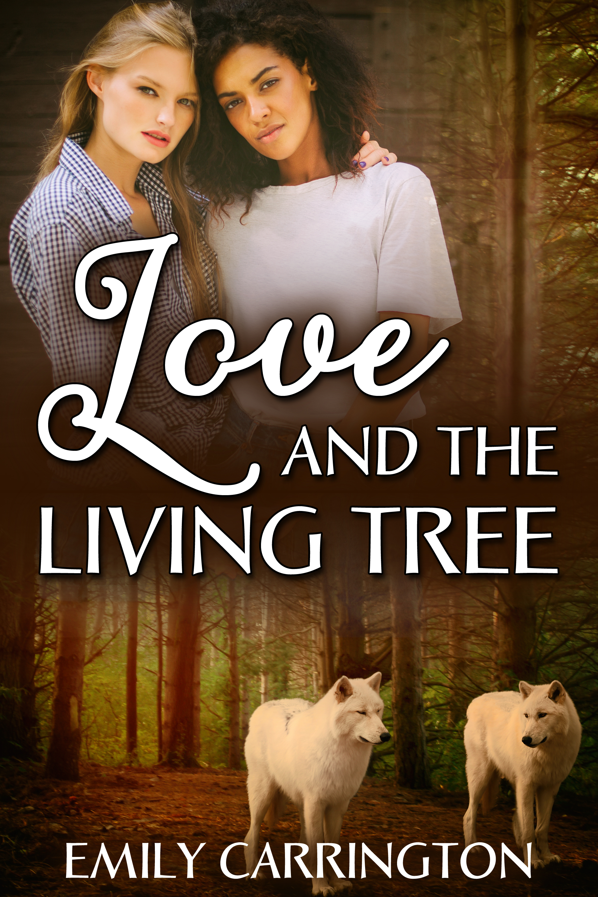 This image is the cover for the book Love and the Living Tree