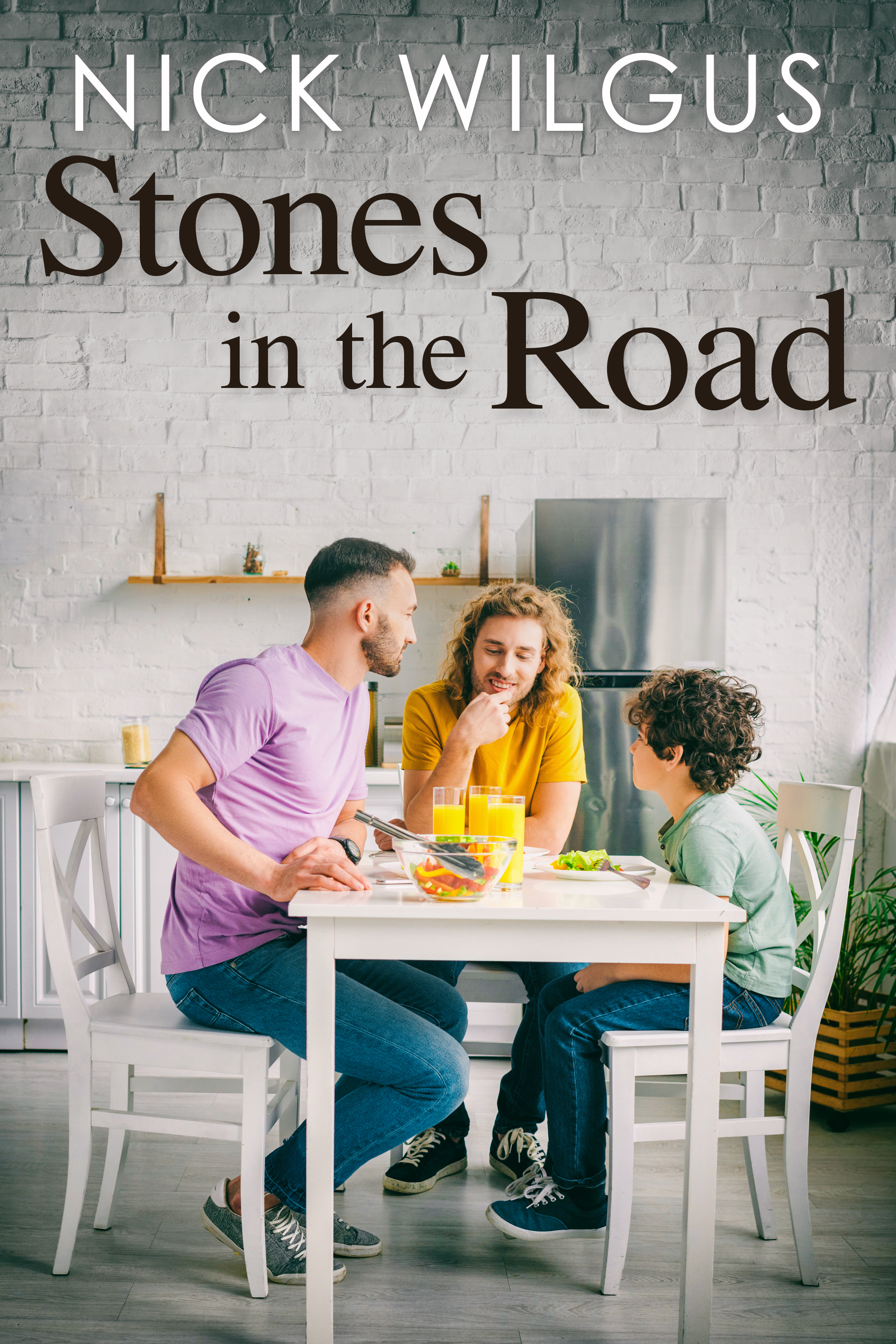 This image is the cover for the book Stones in the Road