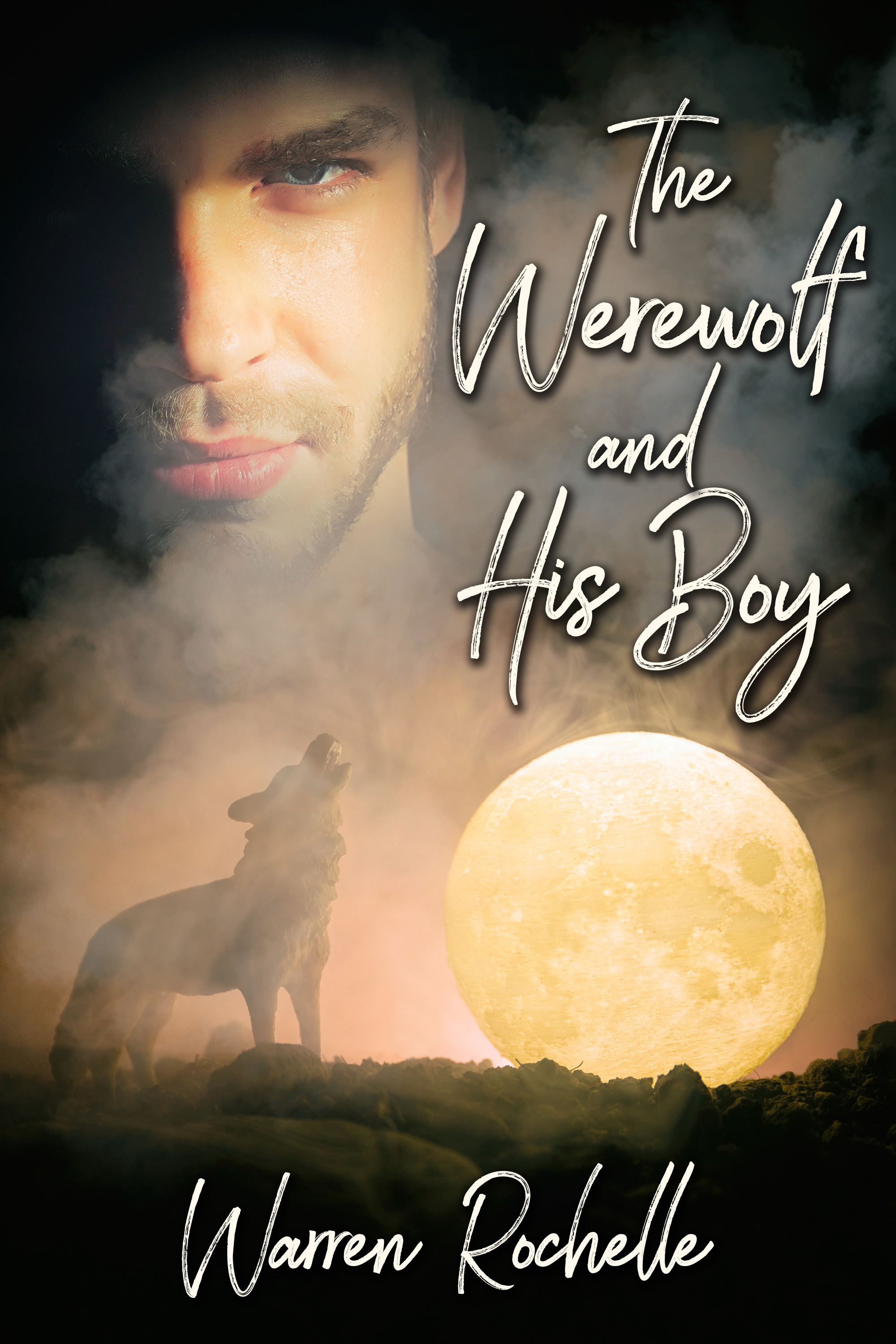This image is the cover for the book The Werewolf and His Boy