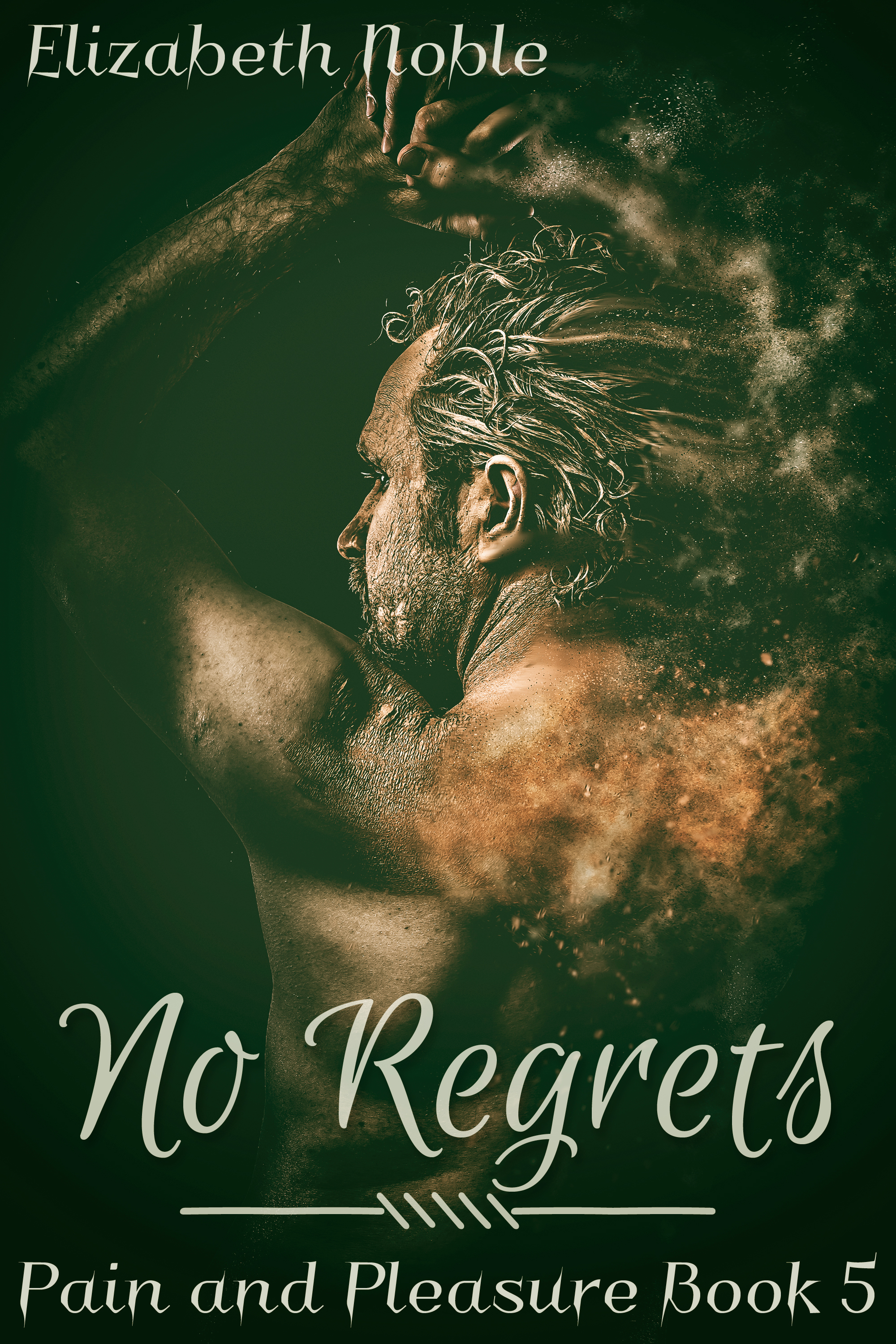 This image is the cover for the book No Regrets
