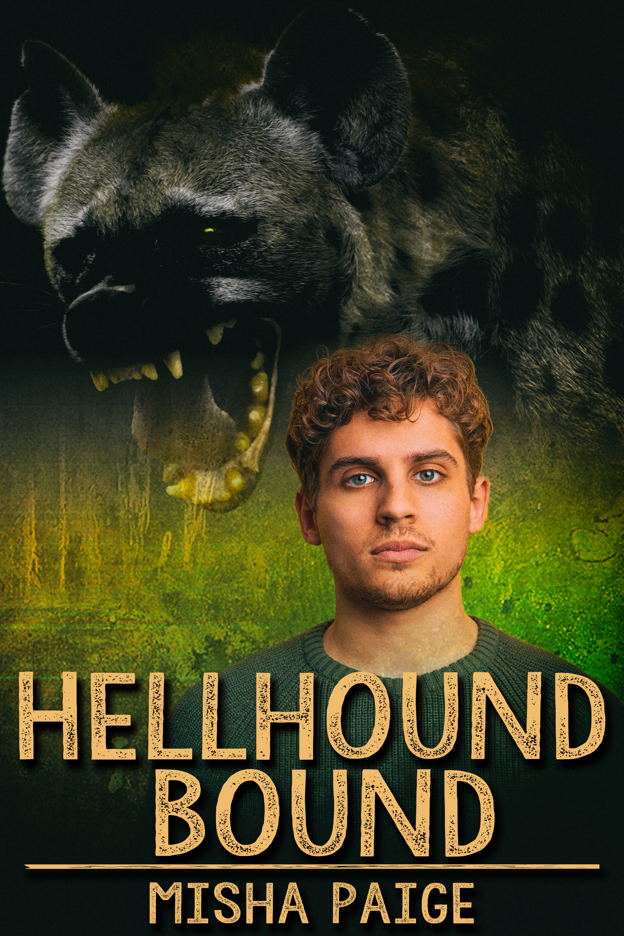 This image is the cover for the book Hellhound Bound