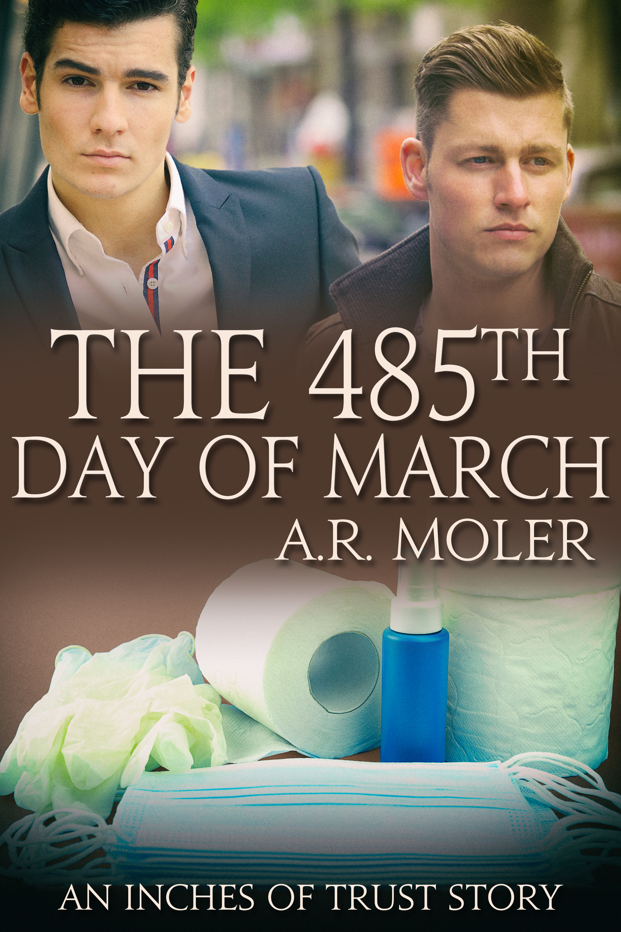 This image is the cover for the book The 485th Day of March