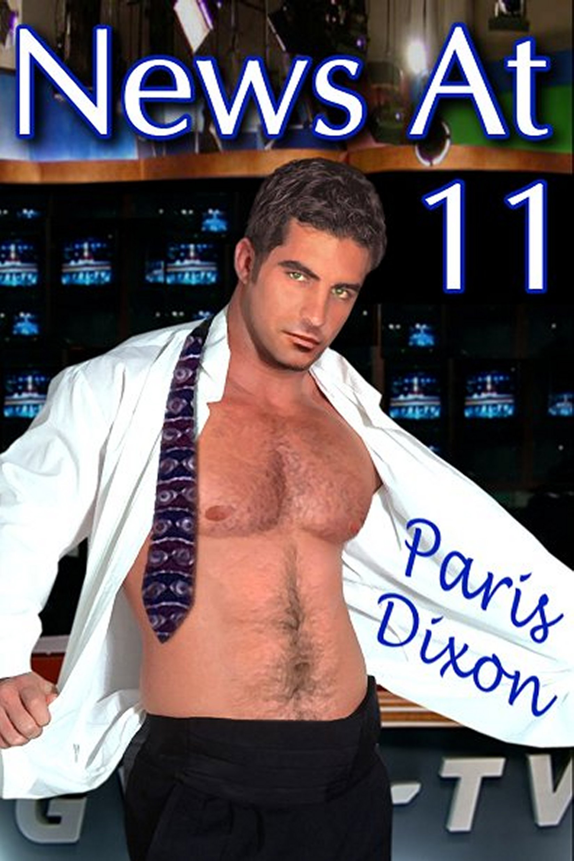 This image is the cover for the book News at 11