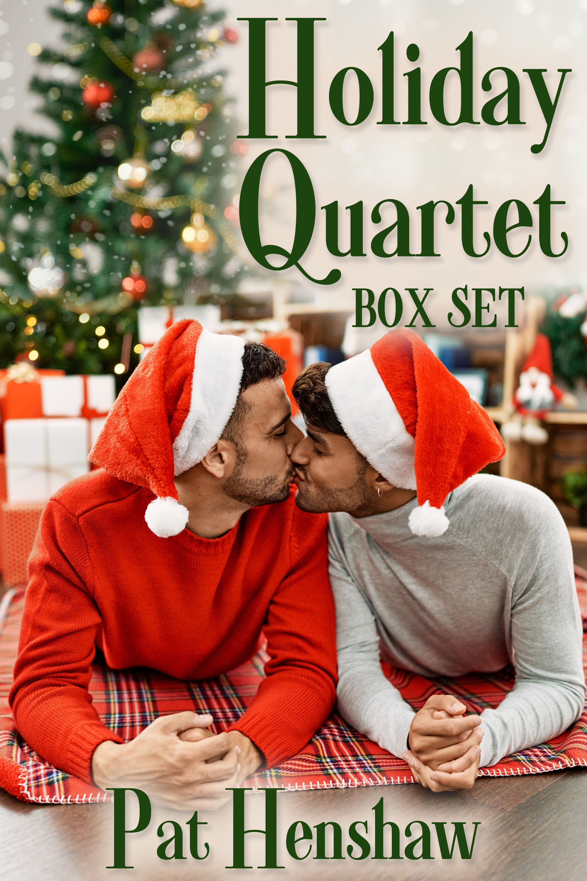 This image is the cover for the book Holiday Quartet Box Set