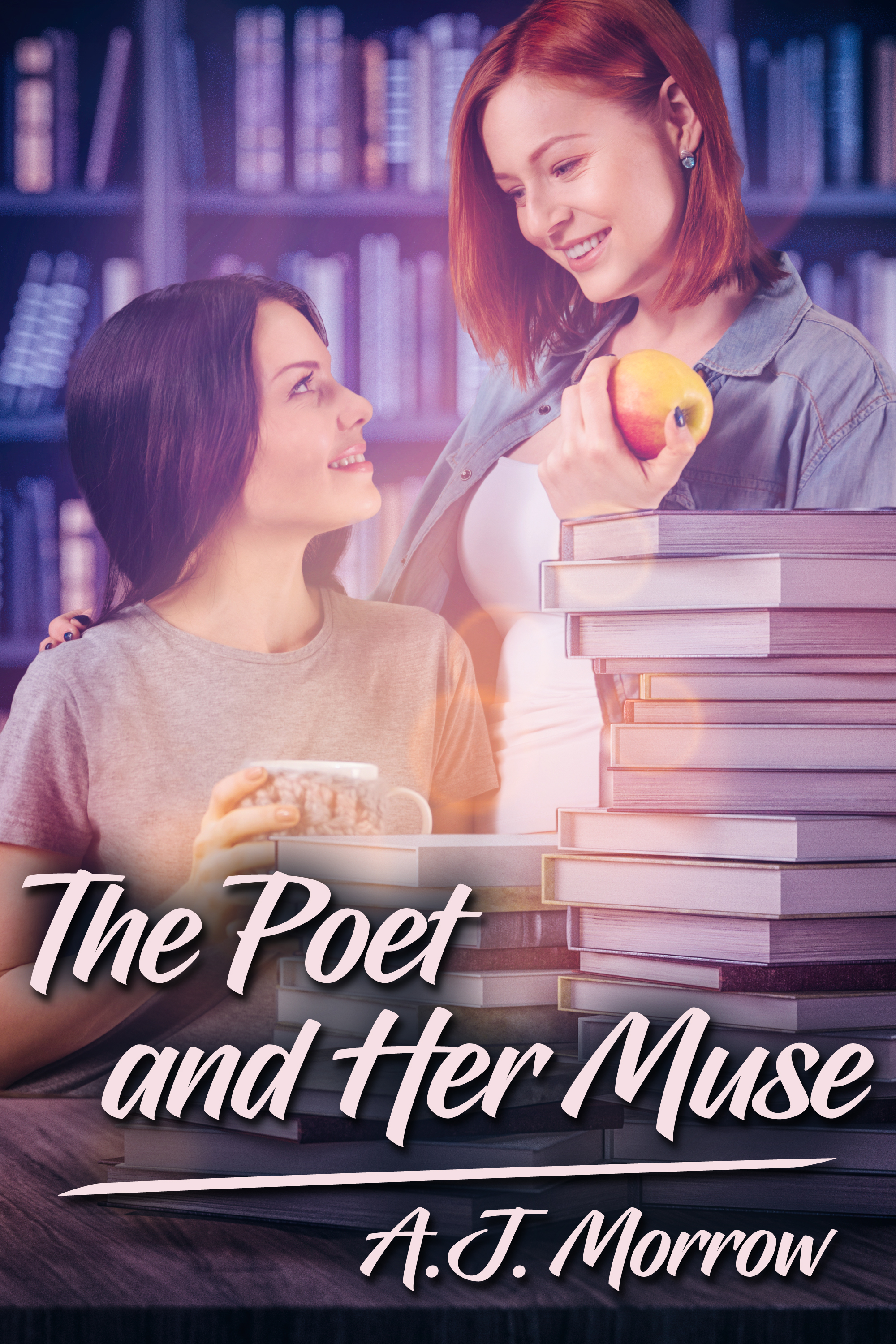 This image is the cover for the book The Poet and Her Muse