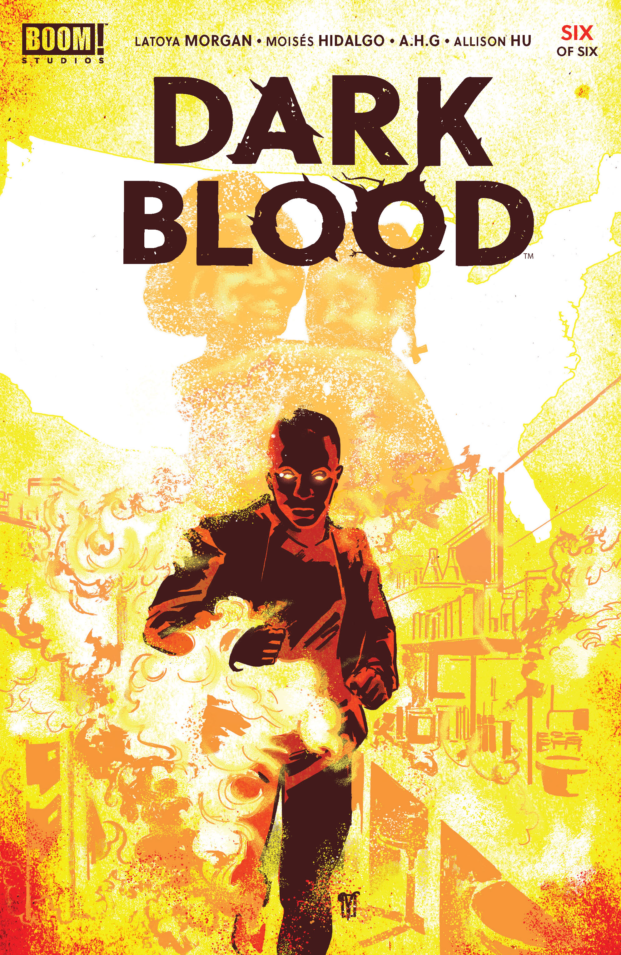 This image is the cover for the book Dark Blood #6, Dark Blood