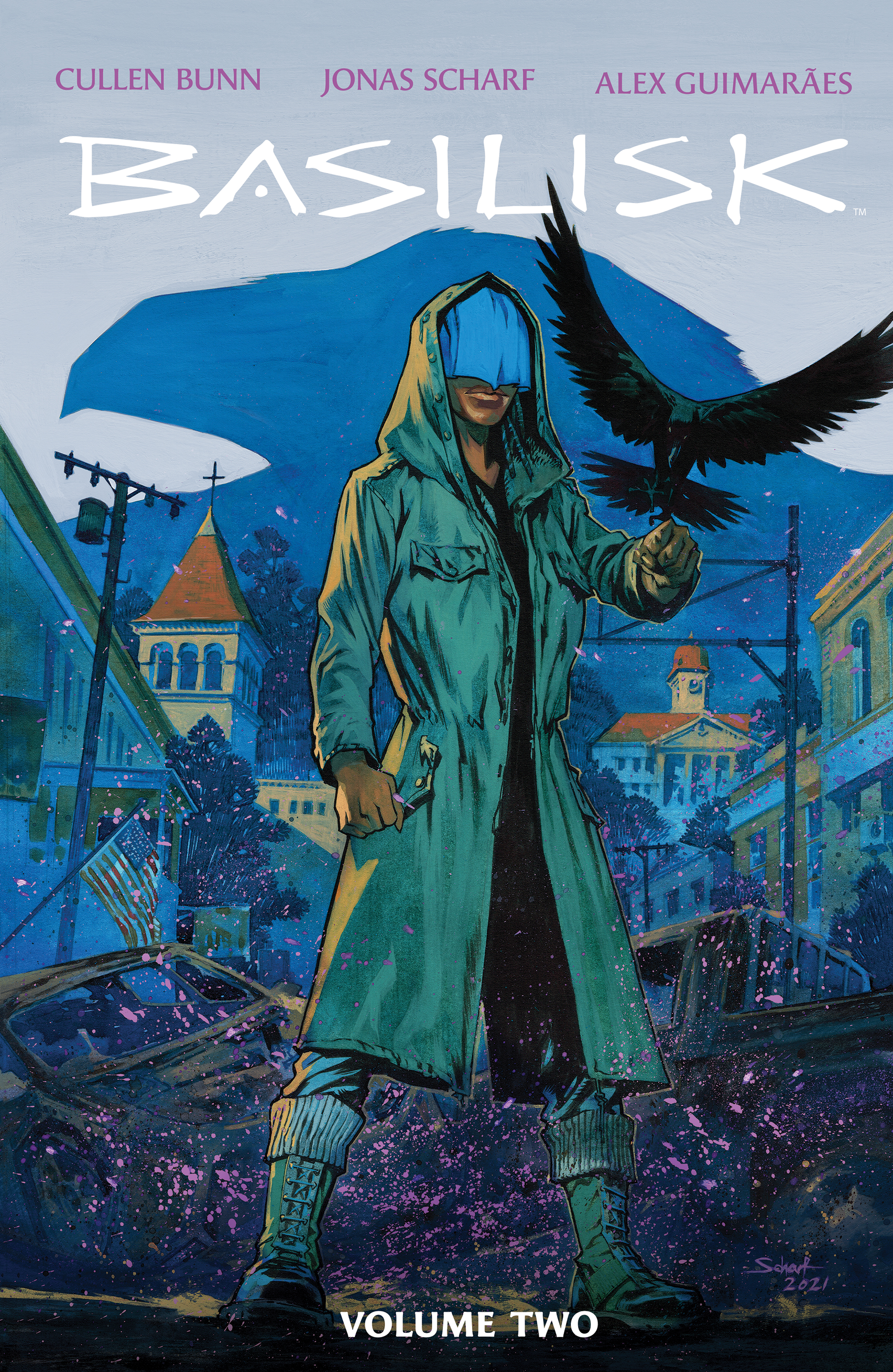 This image is the cover for the book Basilisk Vol. 2