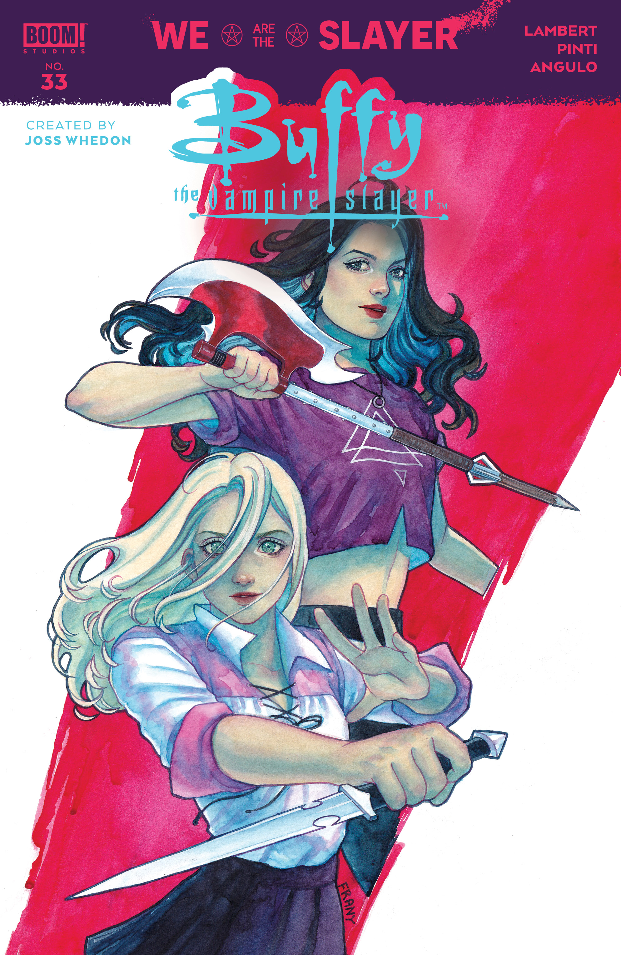 This image is the cover for the book Buffy the Vampire Slayer