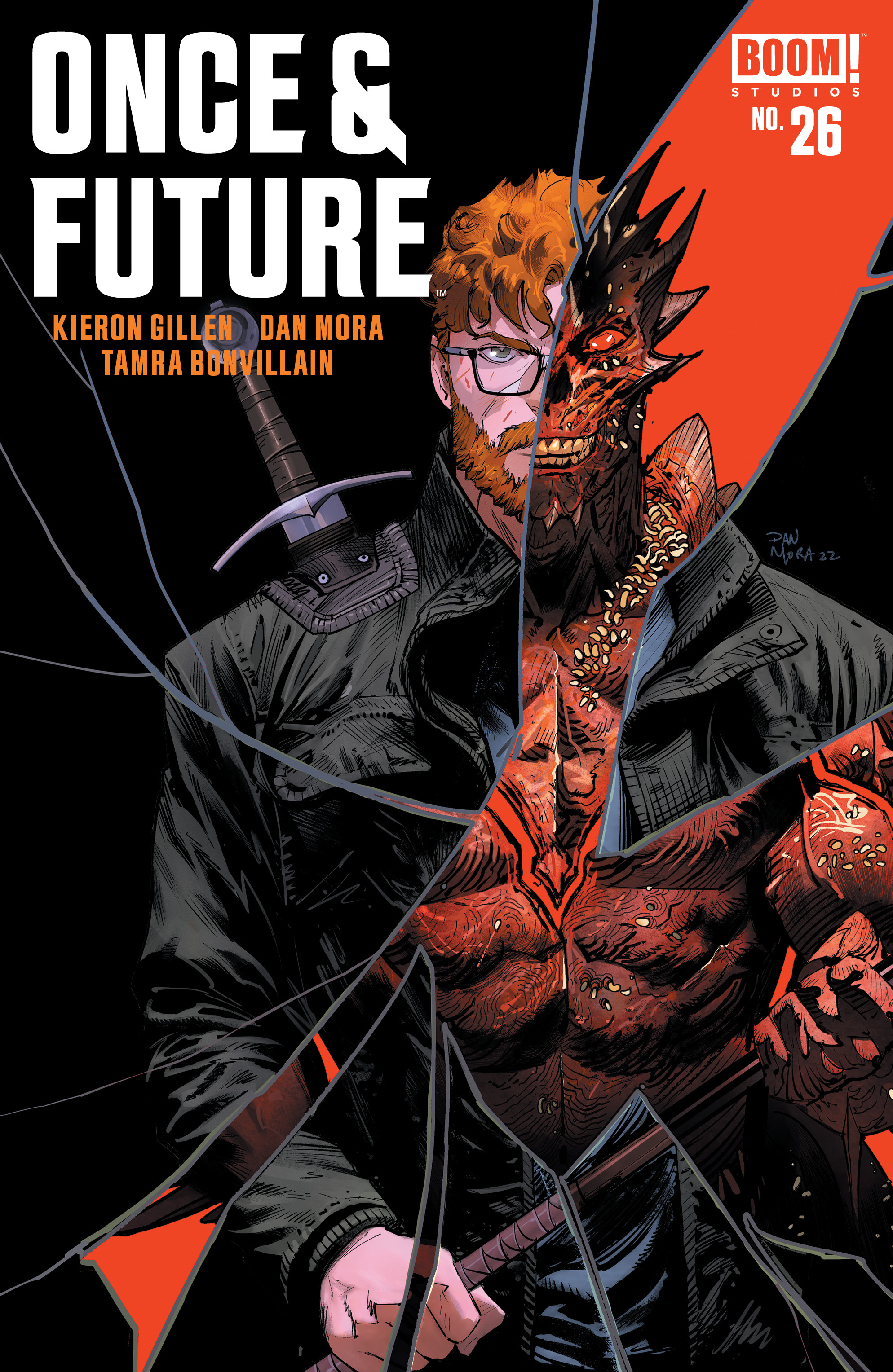 This image is the cover for the book Once & Future #26