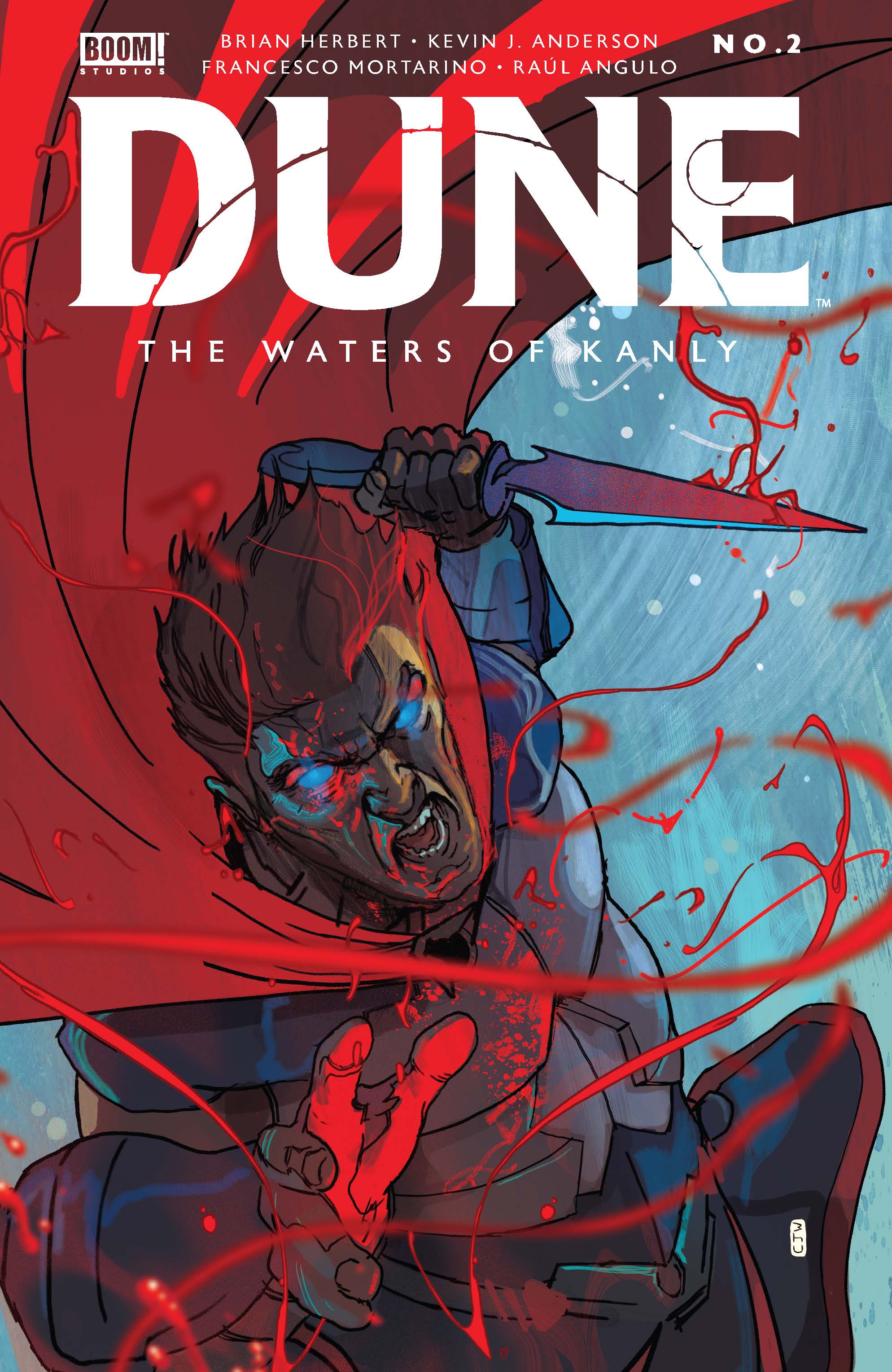 This image is the cover for the book Dune: The Waters of Kanly #2