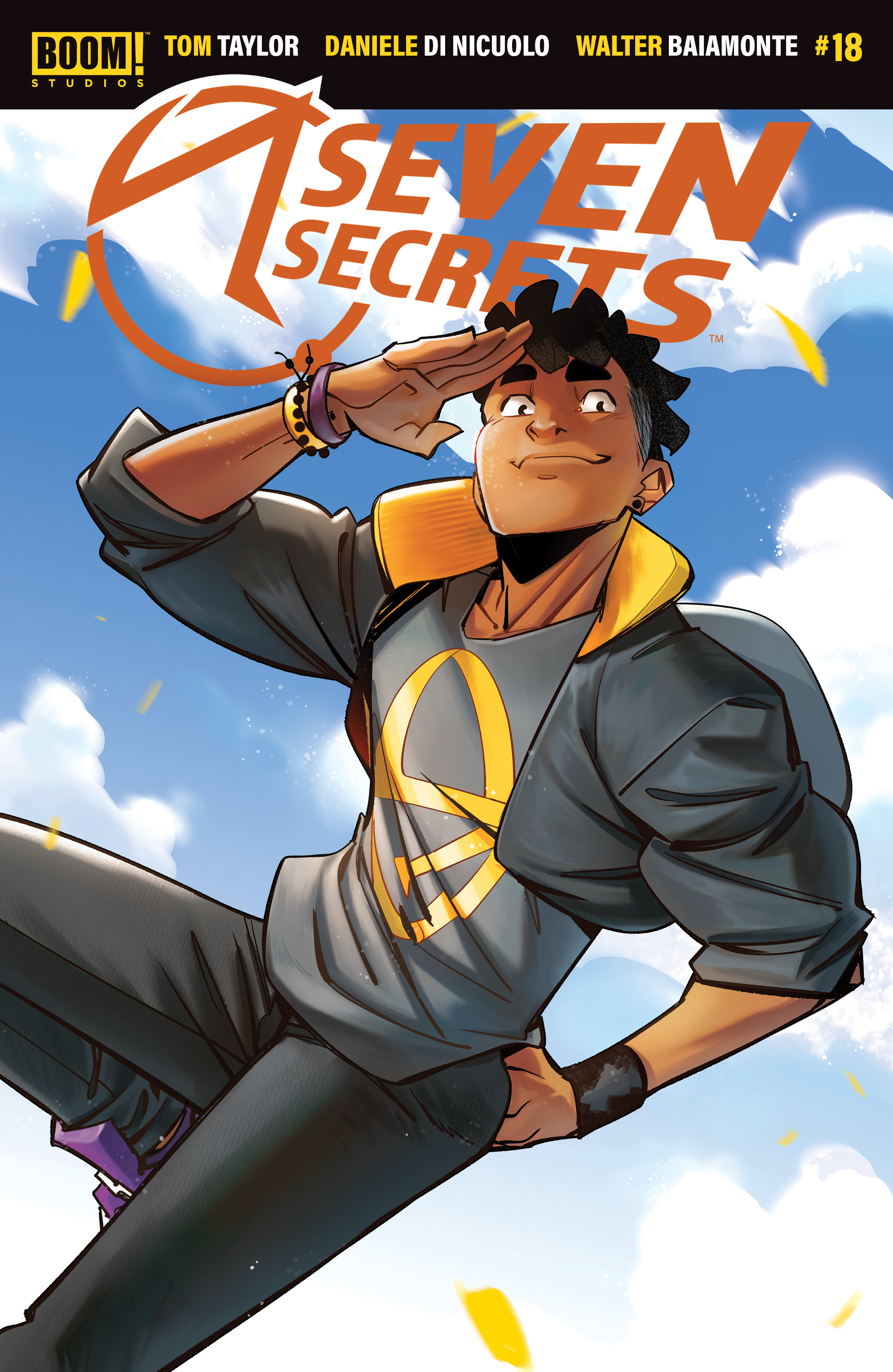 This image is the cover for the book Seven Secrets #18