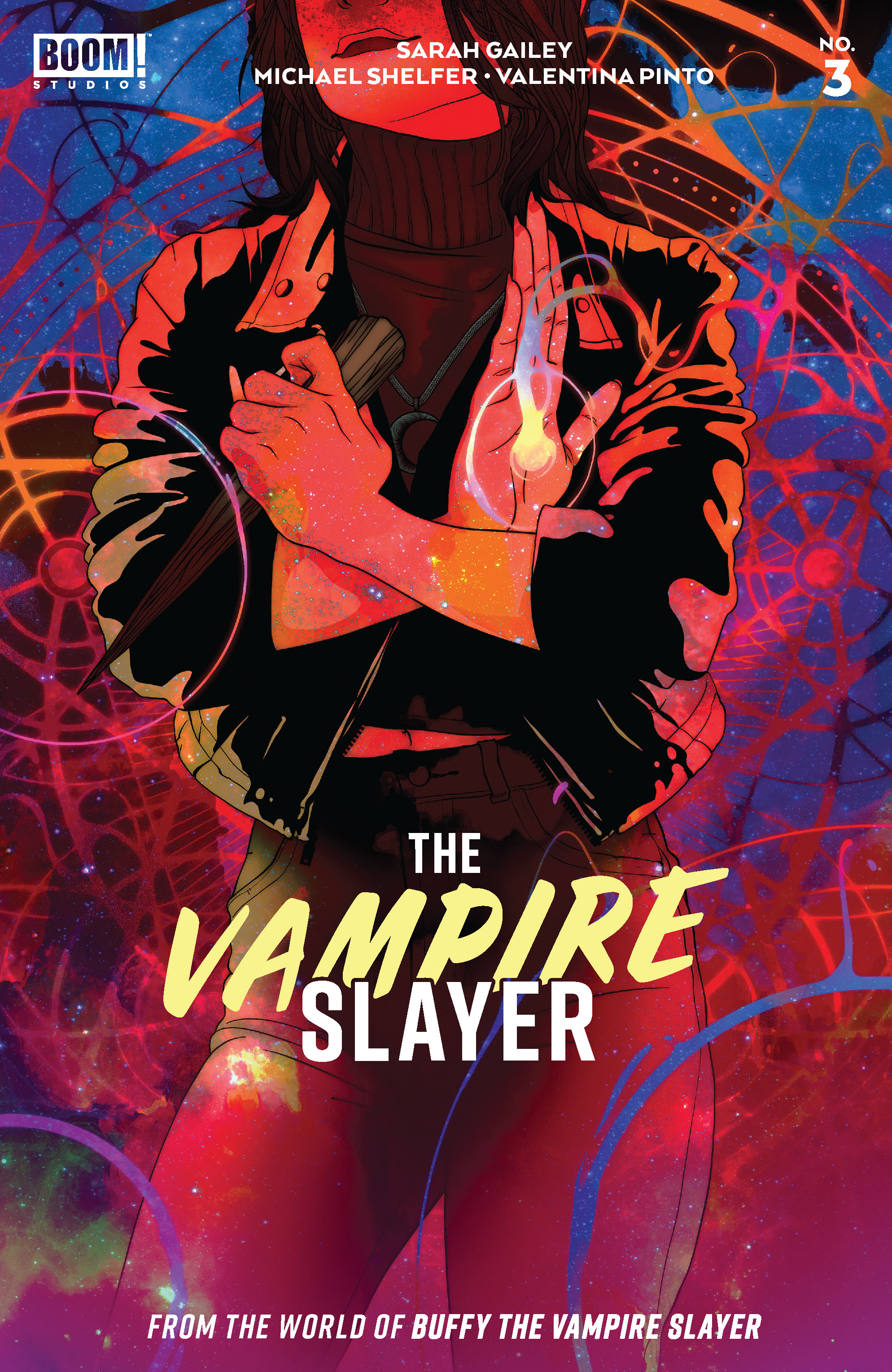 This image is the cover for the book Vampire Slayer, The #3