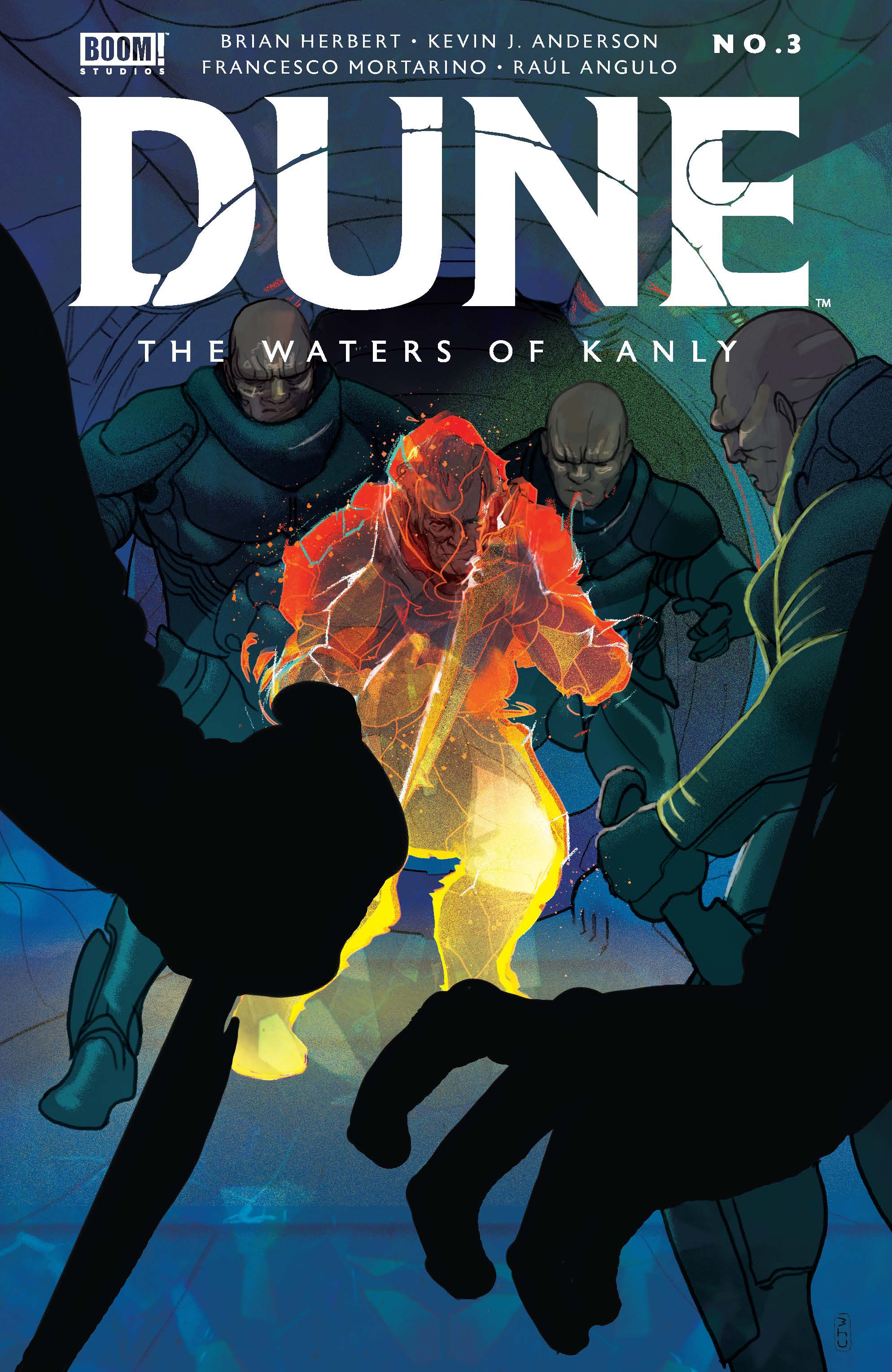 This image is the cover for the book Dune: The Waters of Kanly #3