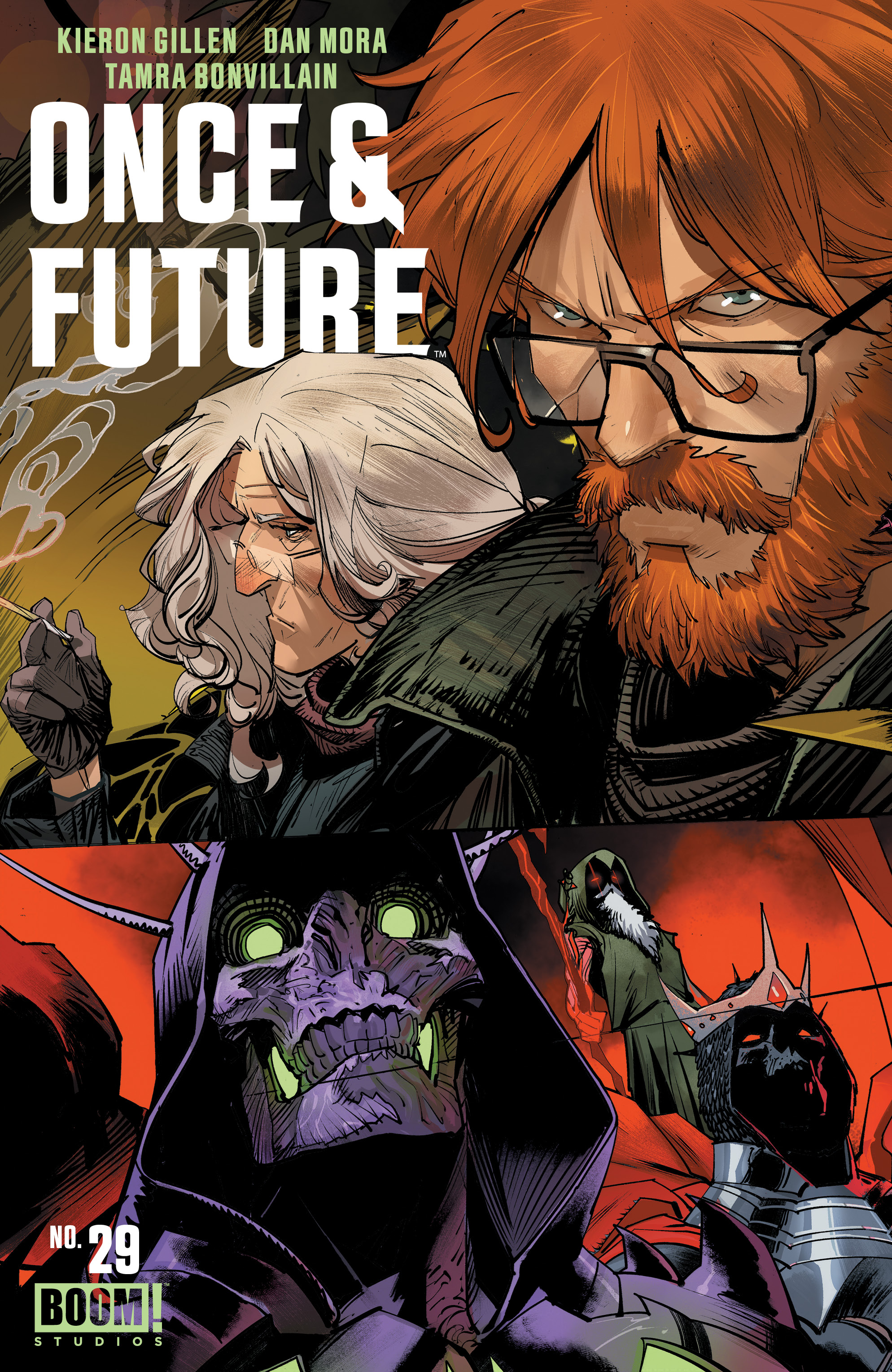 This image is the cover for the book Once & Future #29, Once & Future