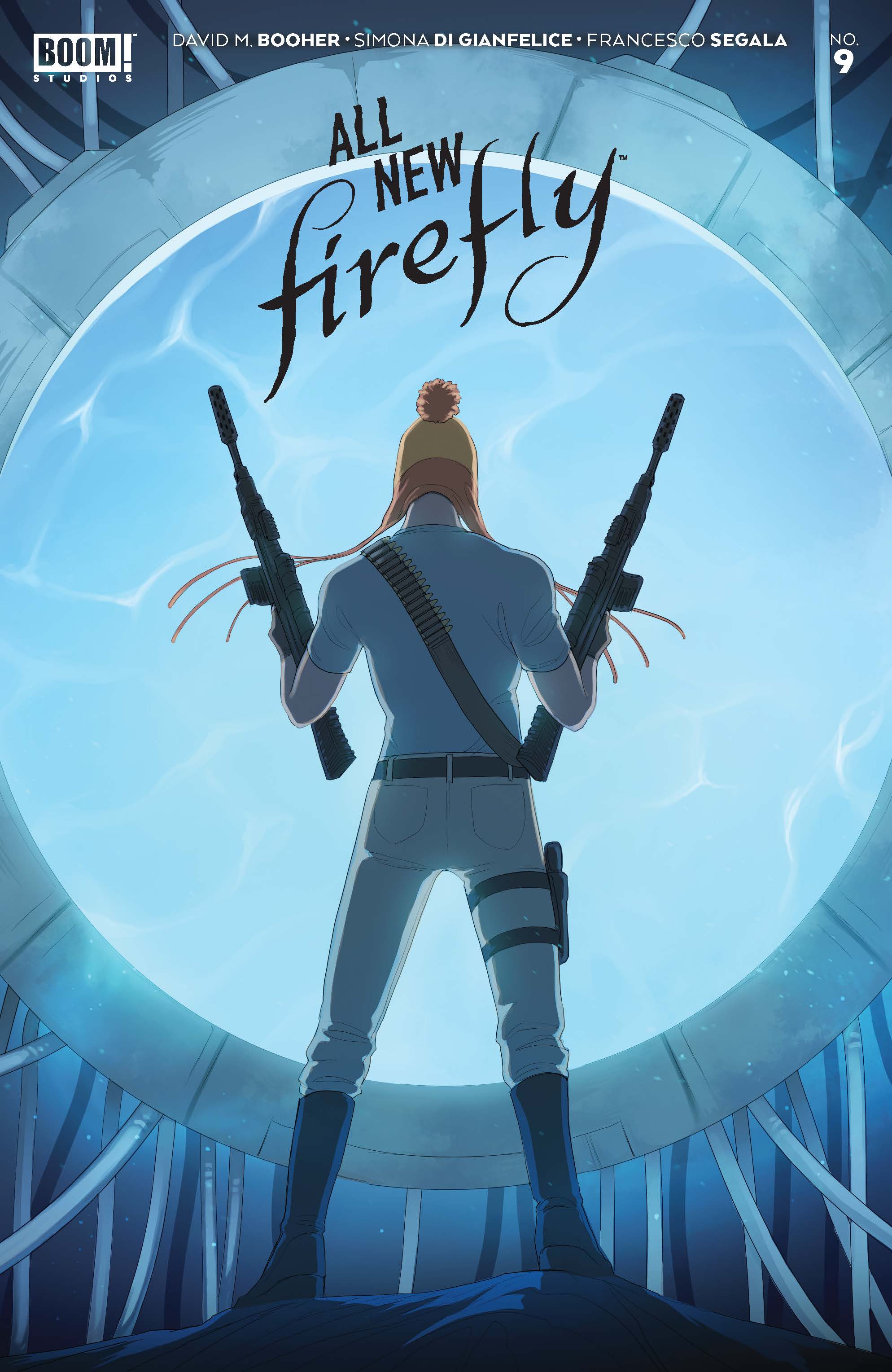 This image is the cover for the book All-New Firefly #9, All-New Firefly