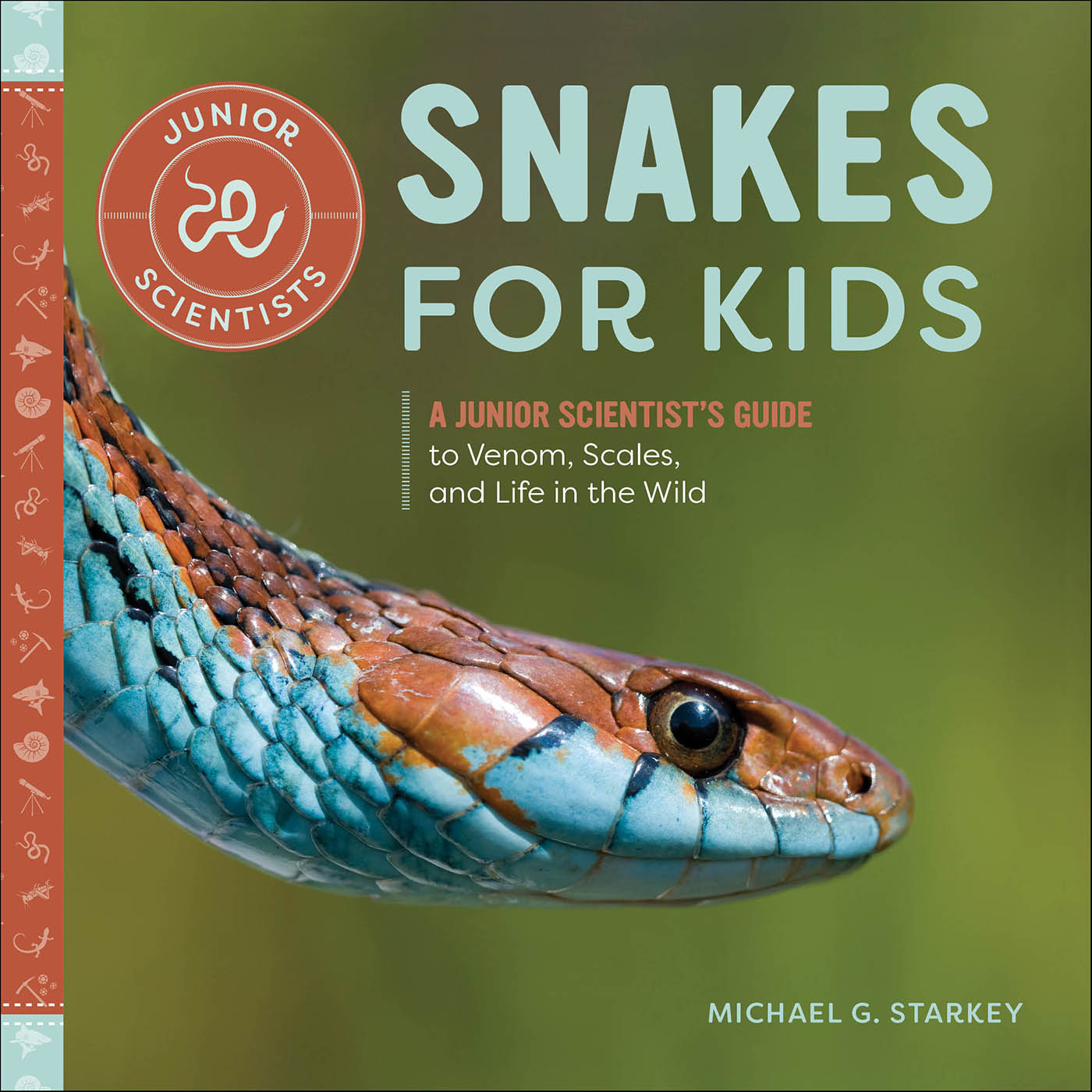 This image is the cover for the book Snakes for Kids